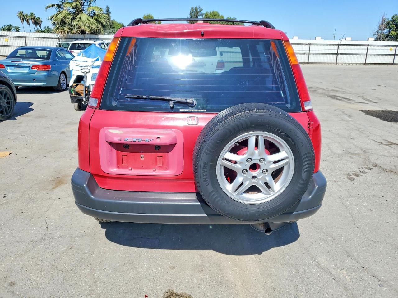 1999 Honda Cr-v Ex Red vin: JHLRD1863XC015422