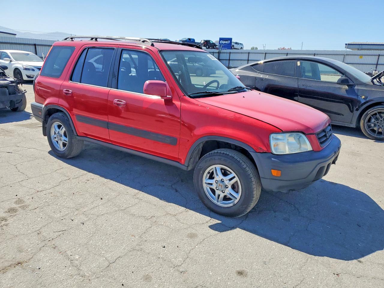 1999 Honda Cr-v Ex Red vin: JHLRD1863XC015422