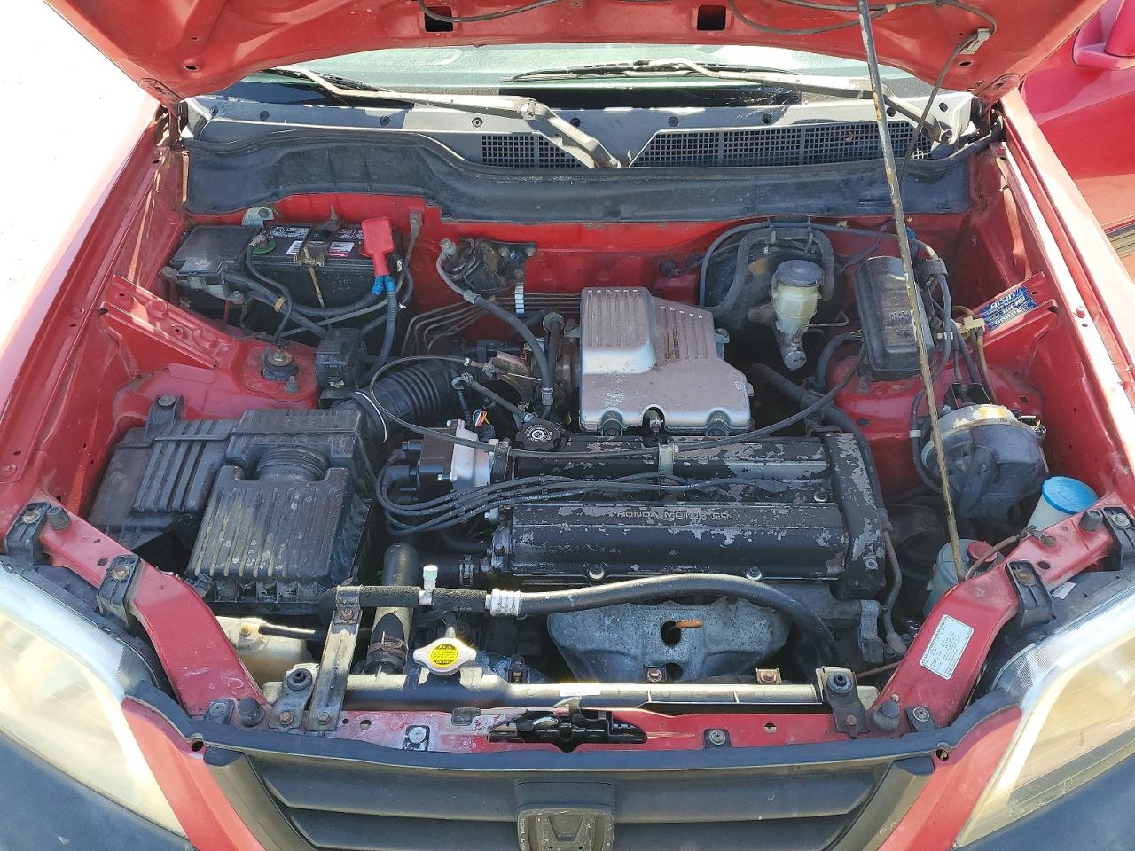 1999 Honda Cr-v Ex Red vin: JHLRD1863XC015422