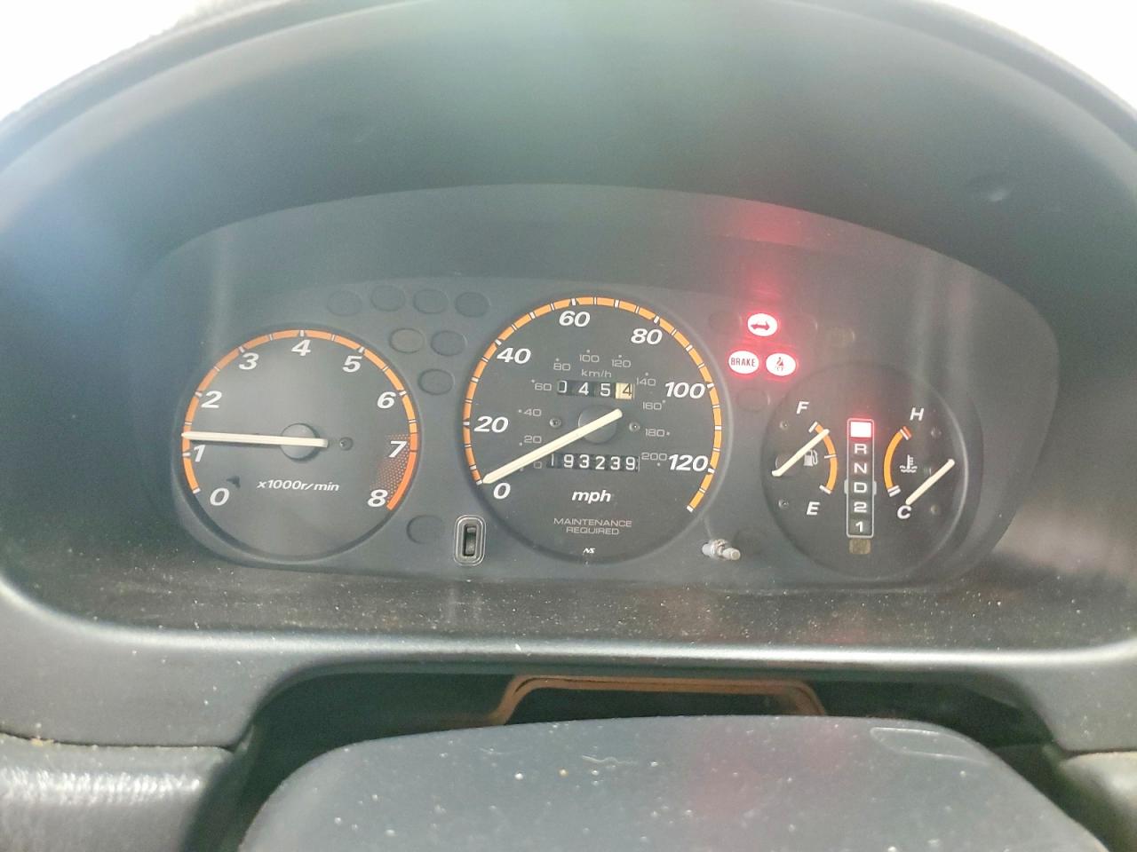 1999 Honda Cr-v Ex Green vin: JHLRD1863XC018935