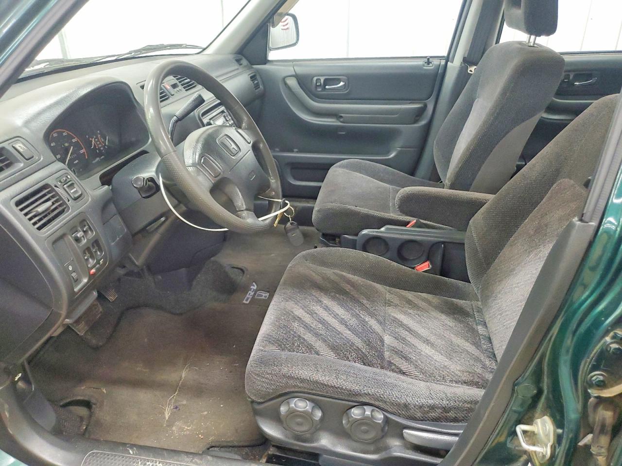 1999 Honda Cr-v Ex Green vin: JHLRD1863XC018935