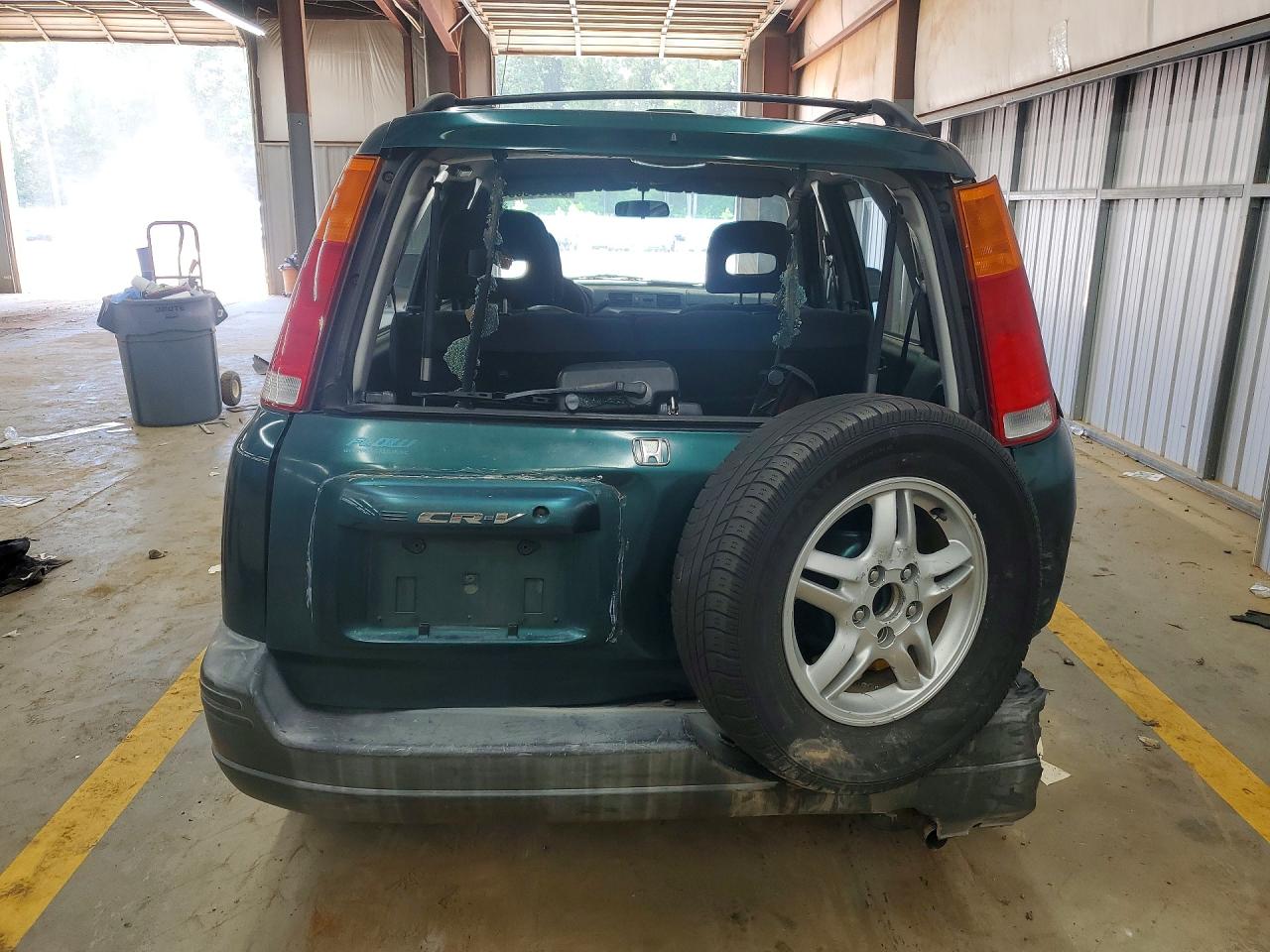 1999 Honda Cr-v Ex Green vin: JHLRD1863XC018935