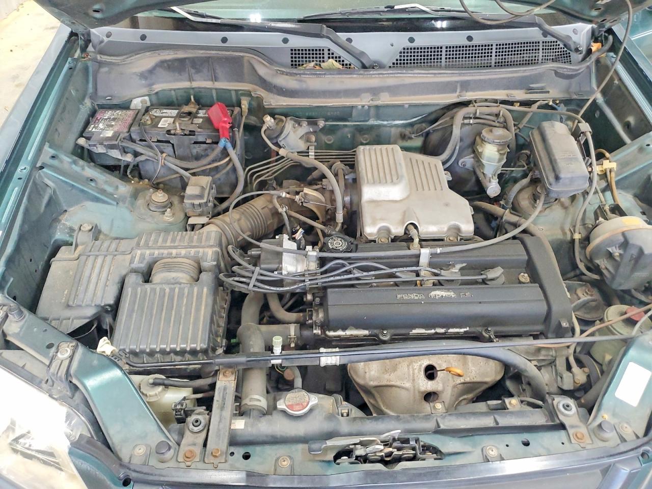1999 Honda Cr-v Ex Green vin: JHLRD1863XC018935