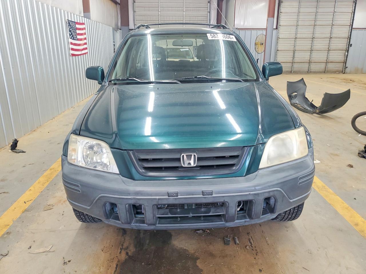 1999 Honda Cr-v Ex Green vin: JHLRD1863XC018935