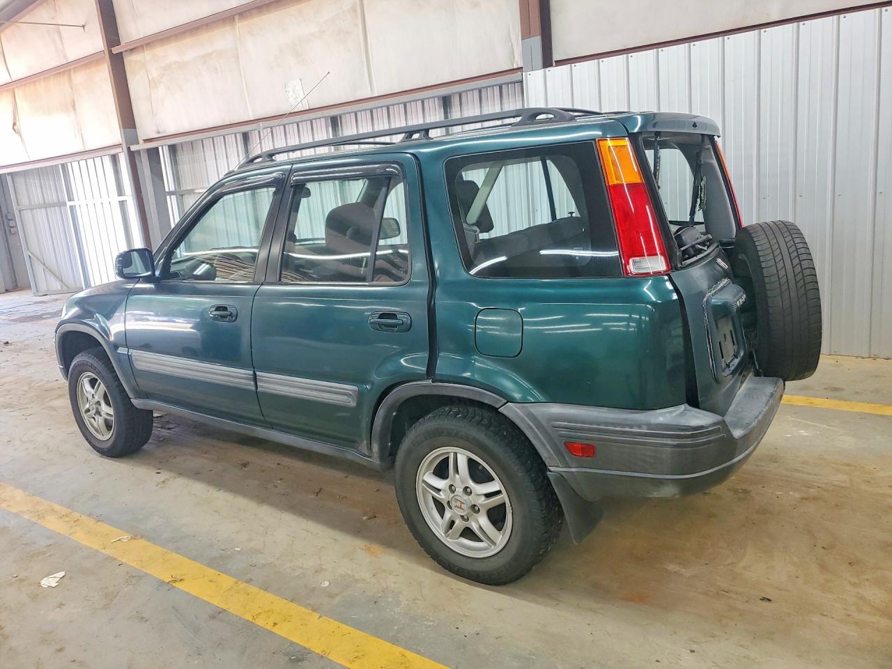 1999 Honda Cr-v Ex Green vin: JHLRD1863XC018935