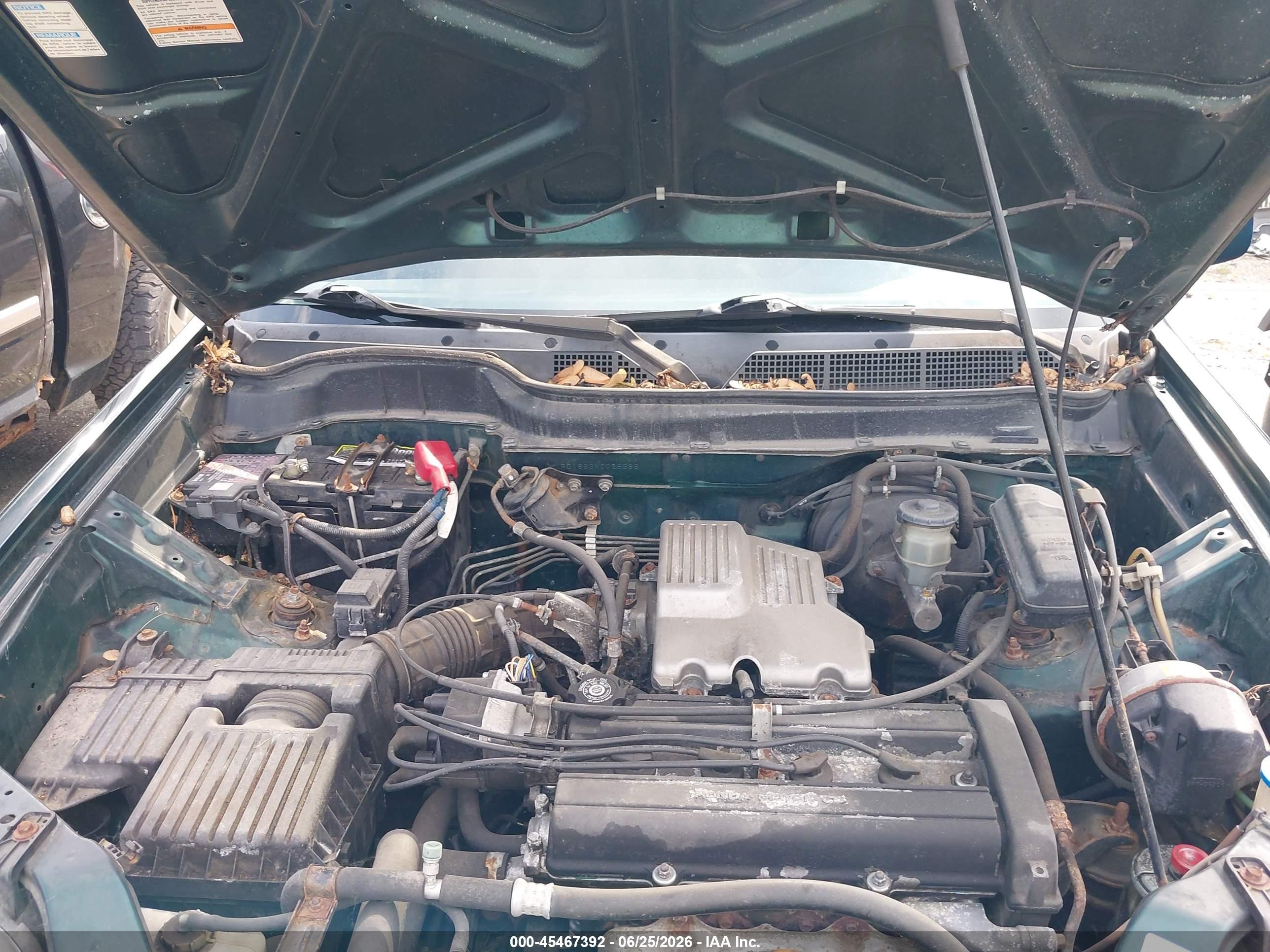 1999 Honda Cr-v Ex Green vin: JHLRD1863XC026386