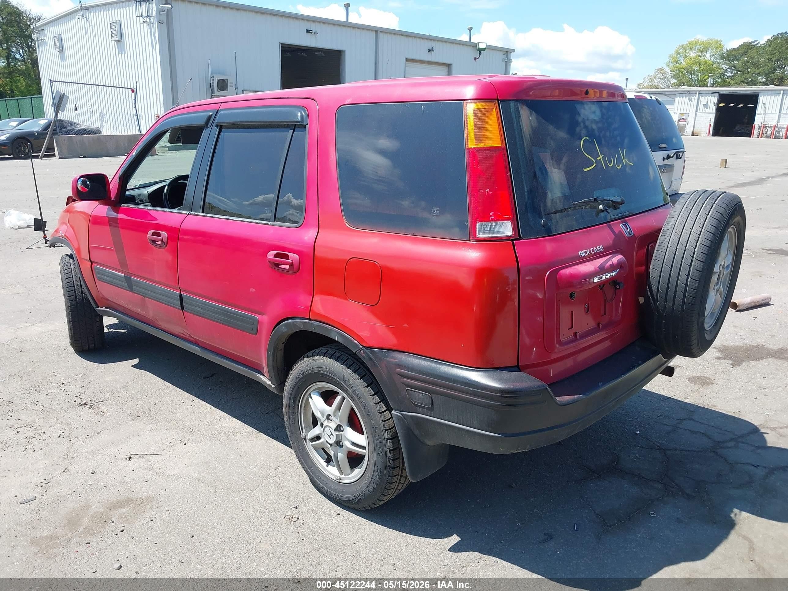 2001 Honda Cr-v Ex Red vin: JHLRD18641C041616