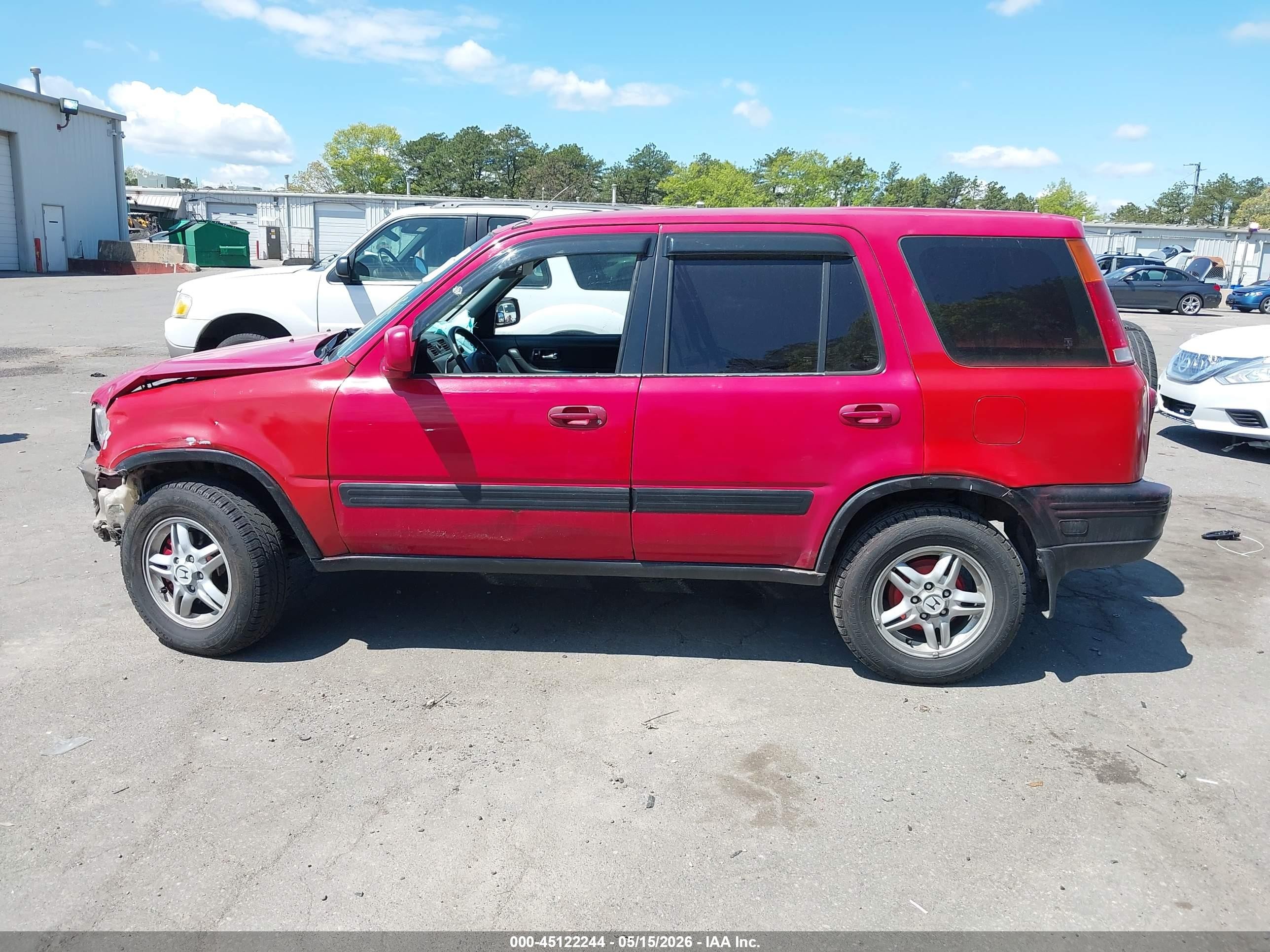 2001 Honda Cr-v Ex Red vin: JHLRD18641C041616