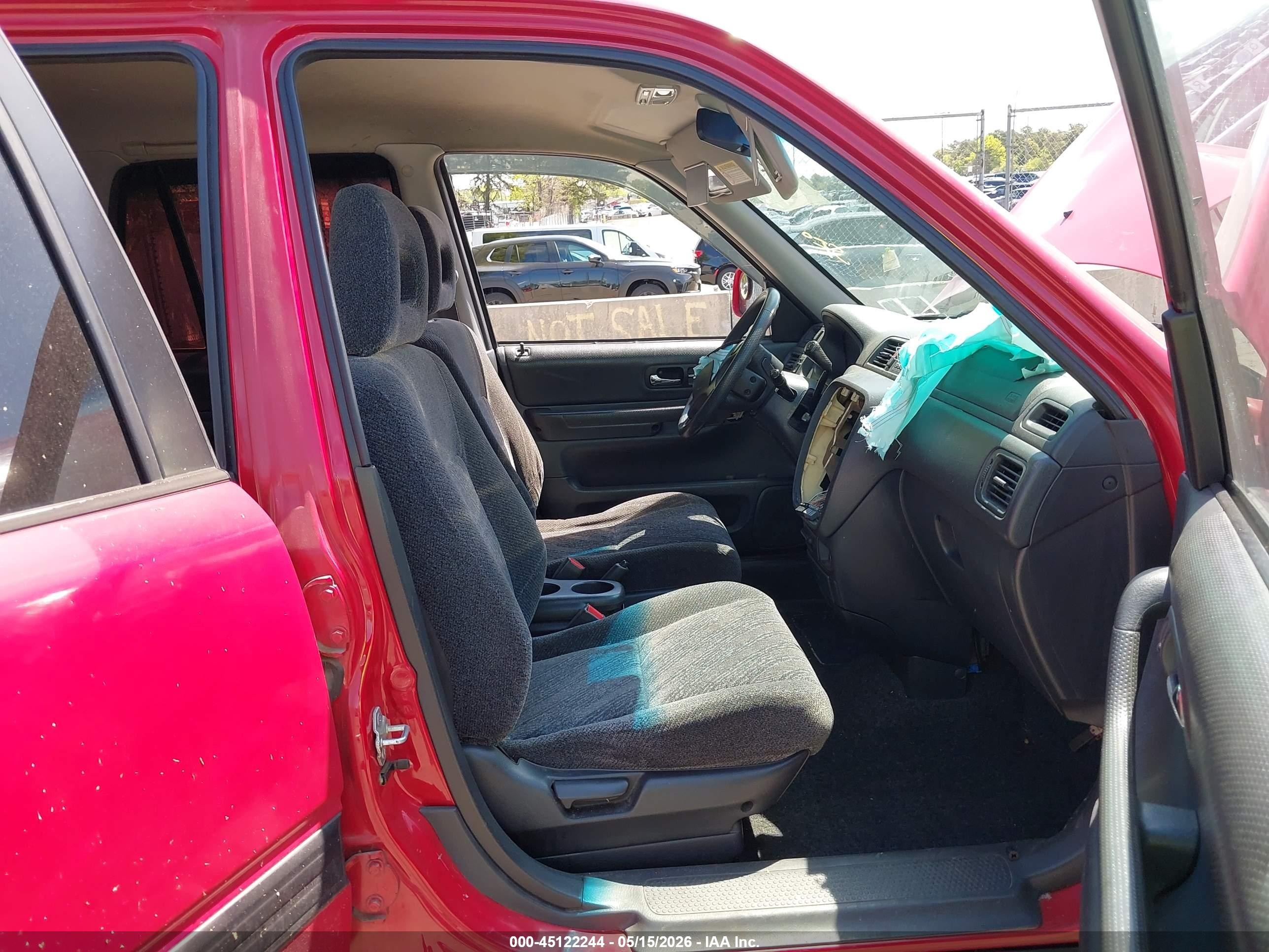 2001 Honda Cr-v Ex Red vin: JHLRD18641C041616