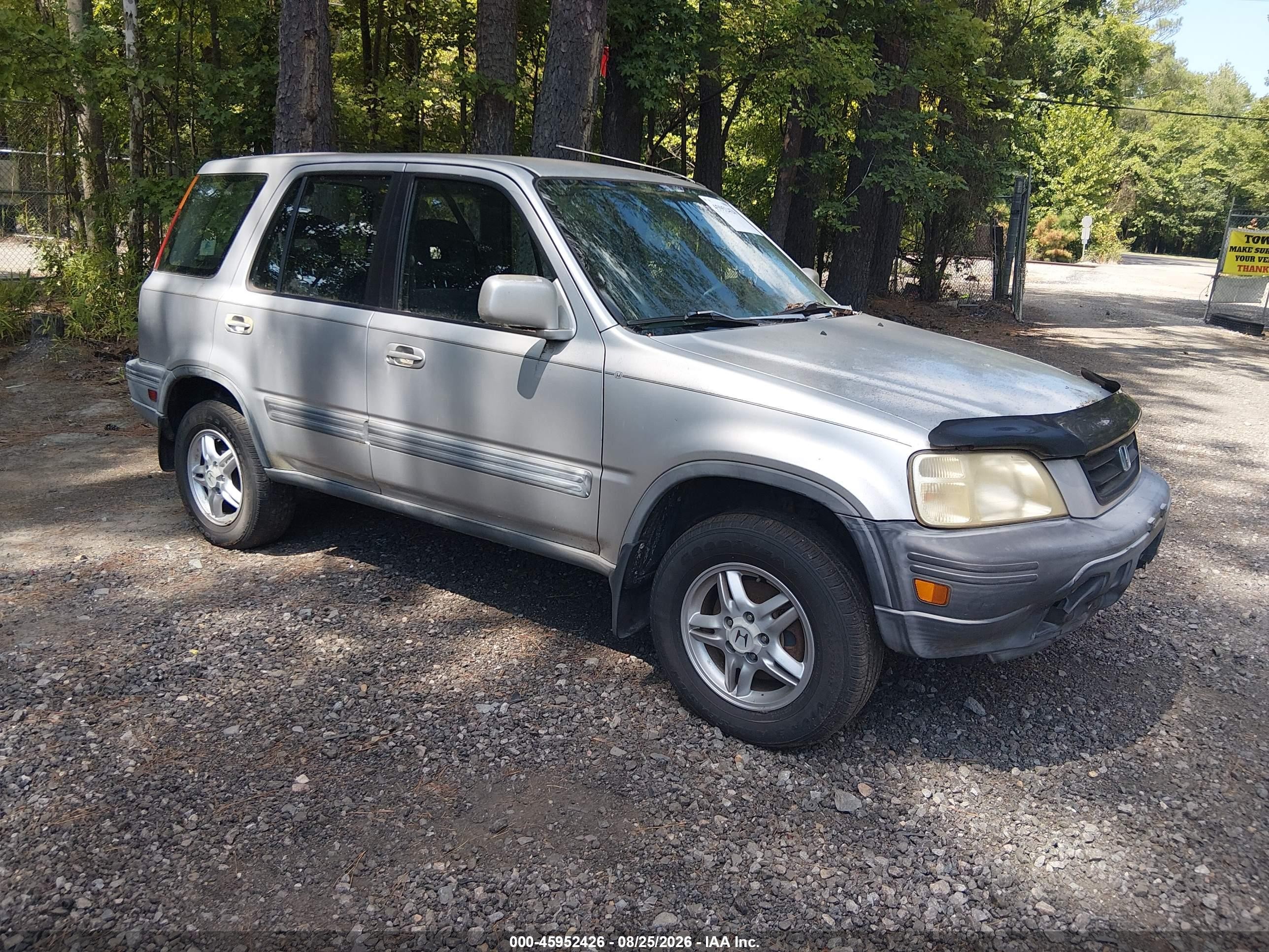 2000 Honda Cr-v Ex Серебряный vin: JHLRD1864YC042825