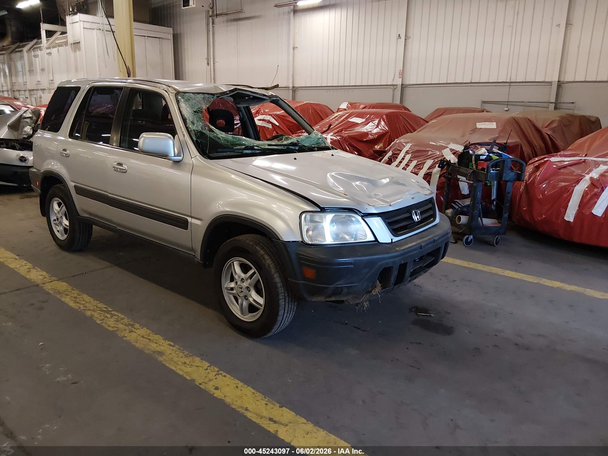 2000 Honda Cr-v Ex Серебряный vin: JHLRD1864YC049001