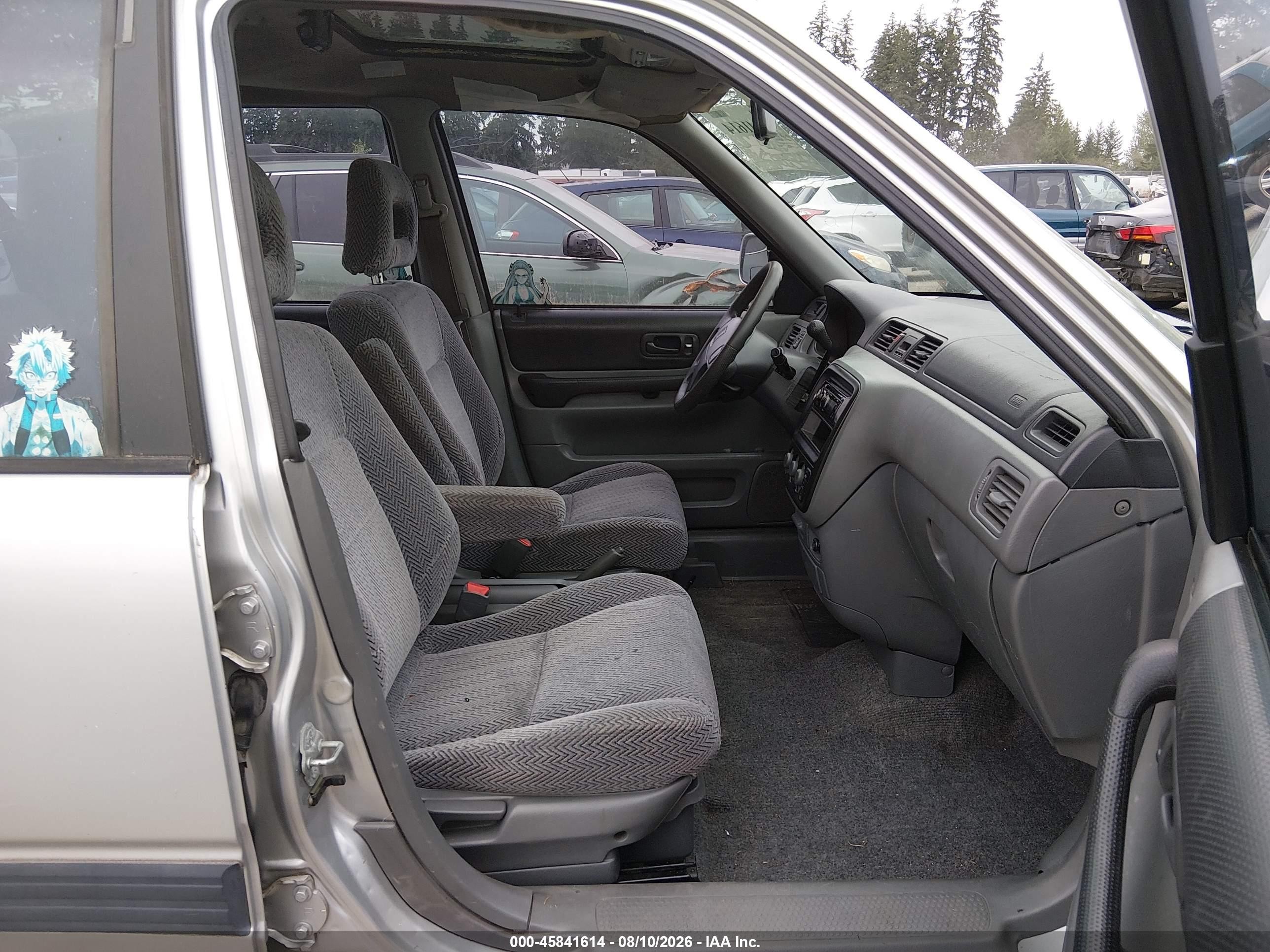 1998 Honda Cr-v Ex Silver vin: JHLRD1865WC090931