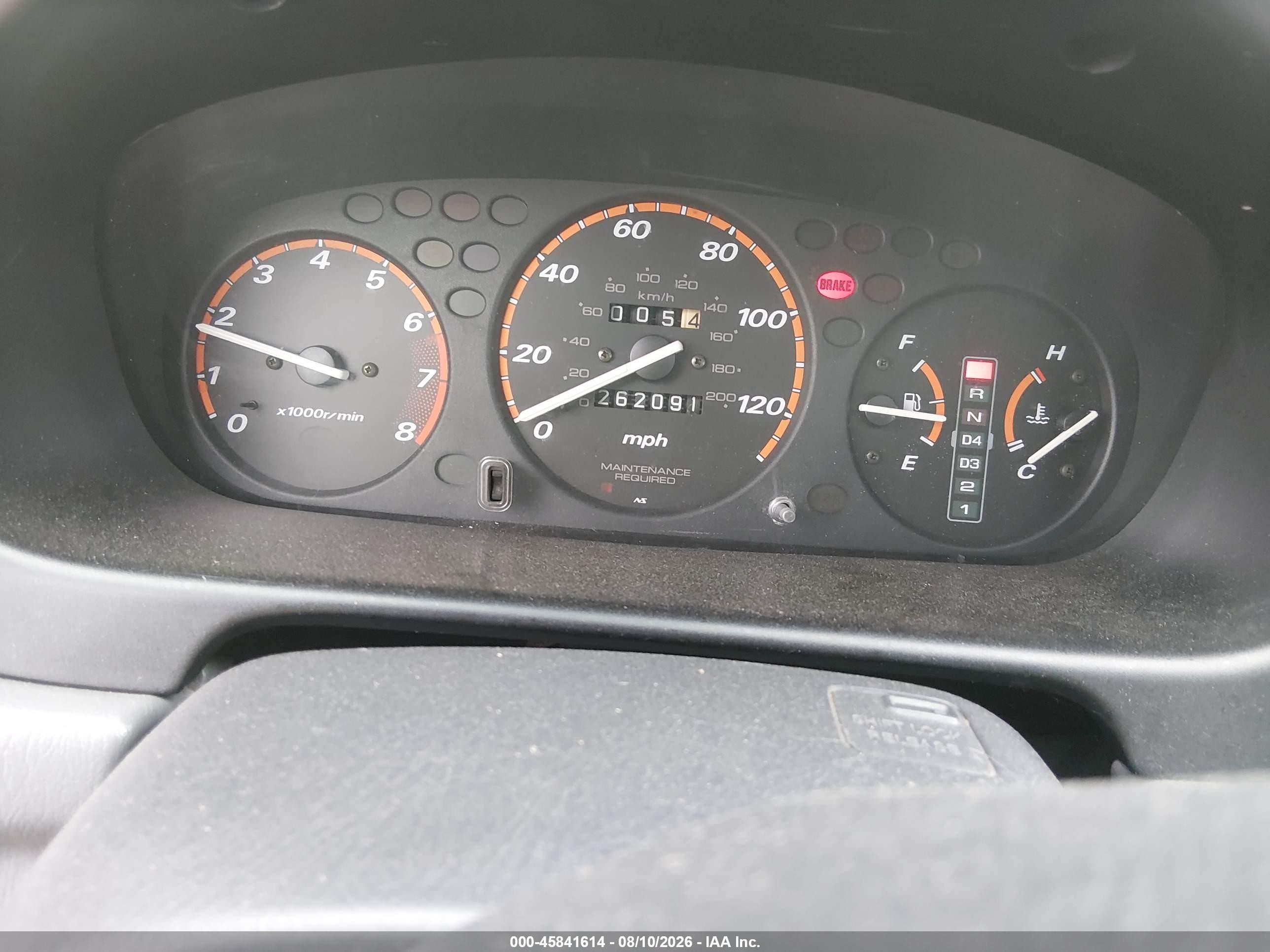 1998 Honda Cr-v Ex Silver vin: JHLRD1865WC090931