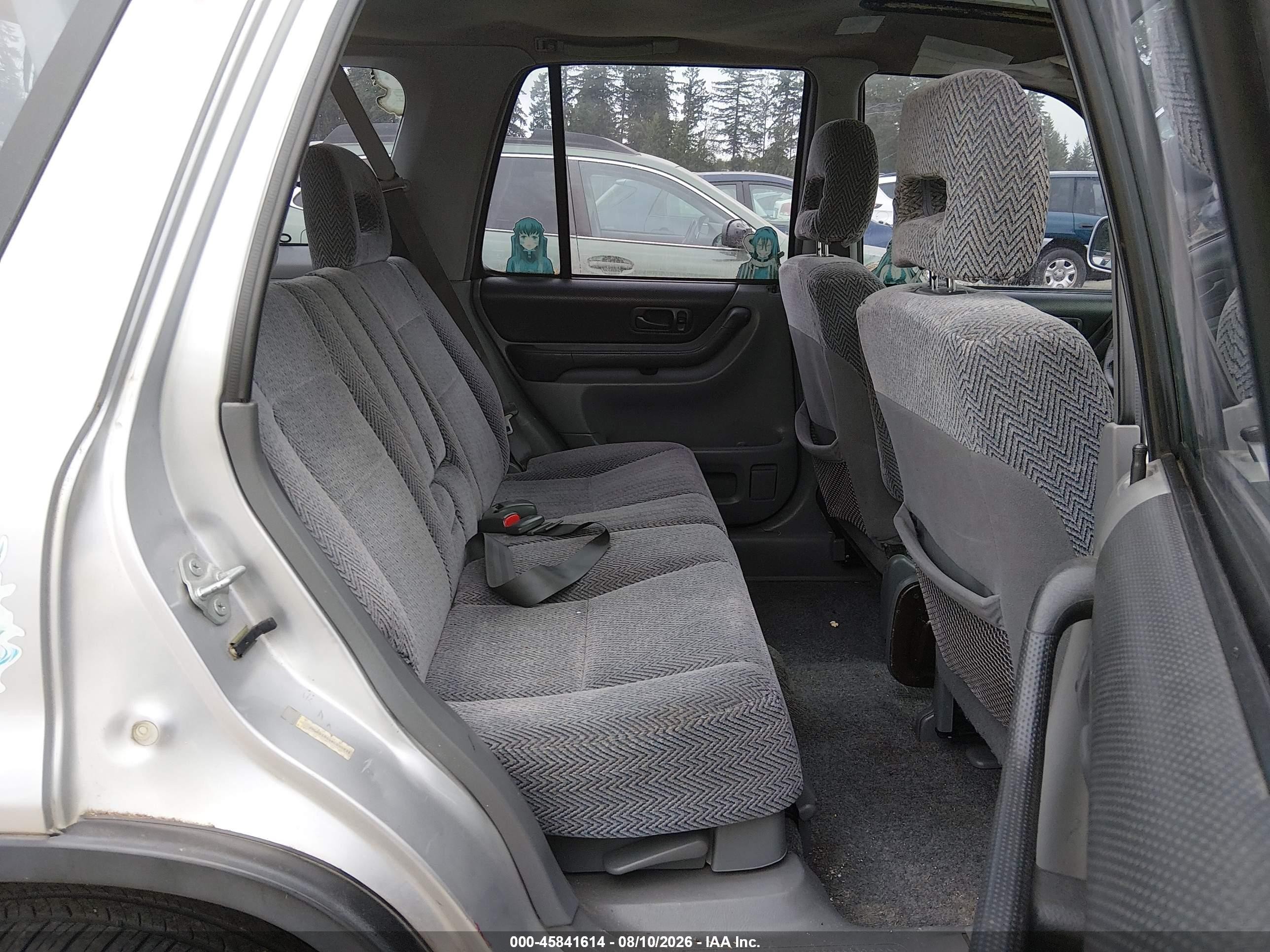 1998 Honda Cr-v Ex Silver vin: JHLRD1865WC090931