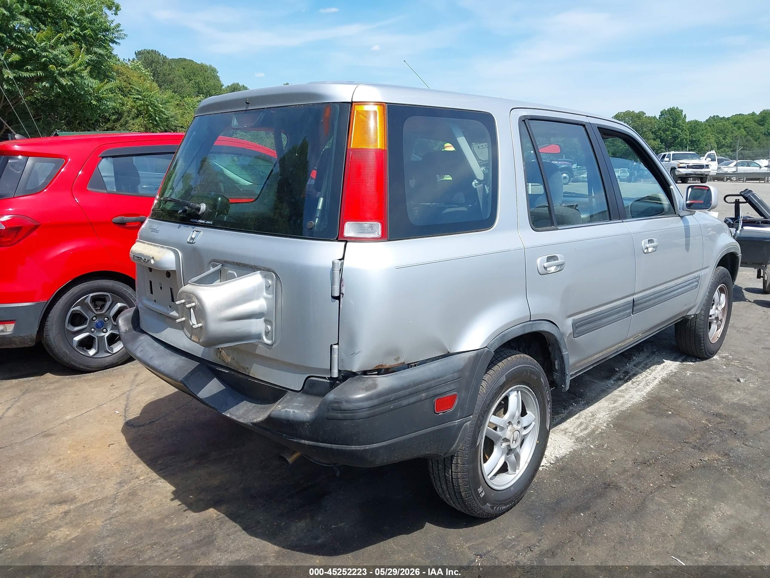 1999 Honda Cr-v Ex Silver vin: JHLRD1865XC025482