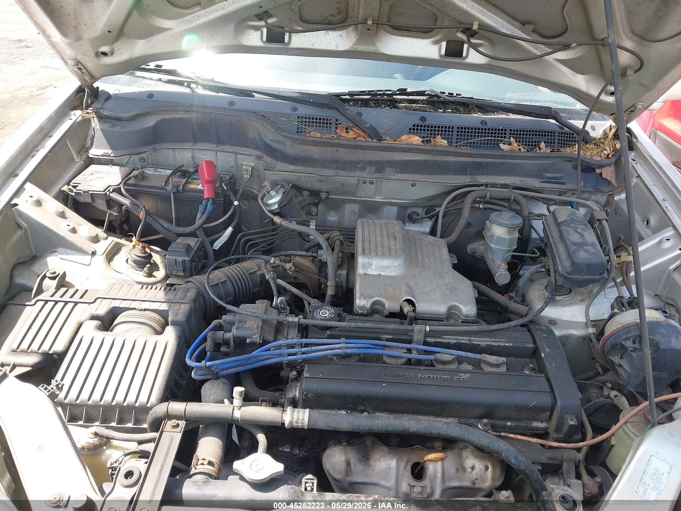 1999 Honda Cr-v Ex Silver vin: JHLRD1865XC025482