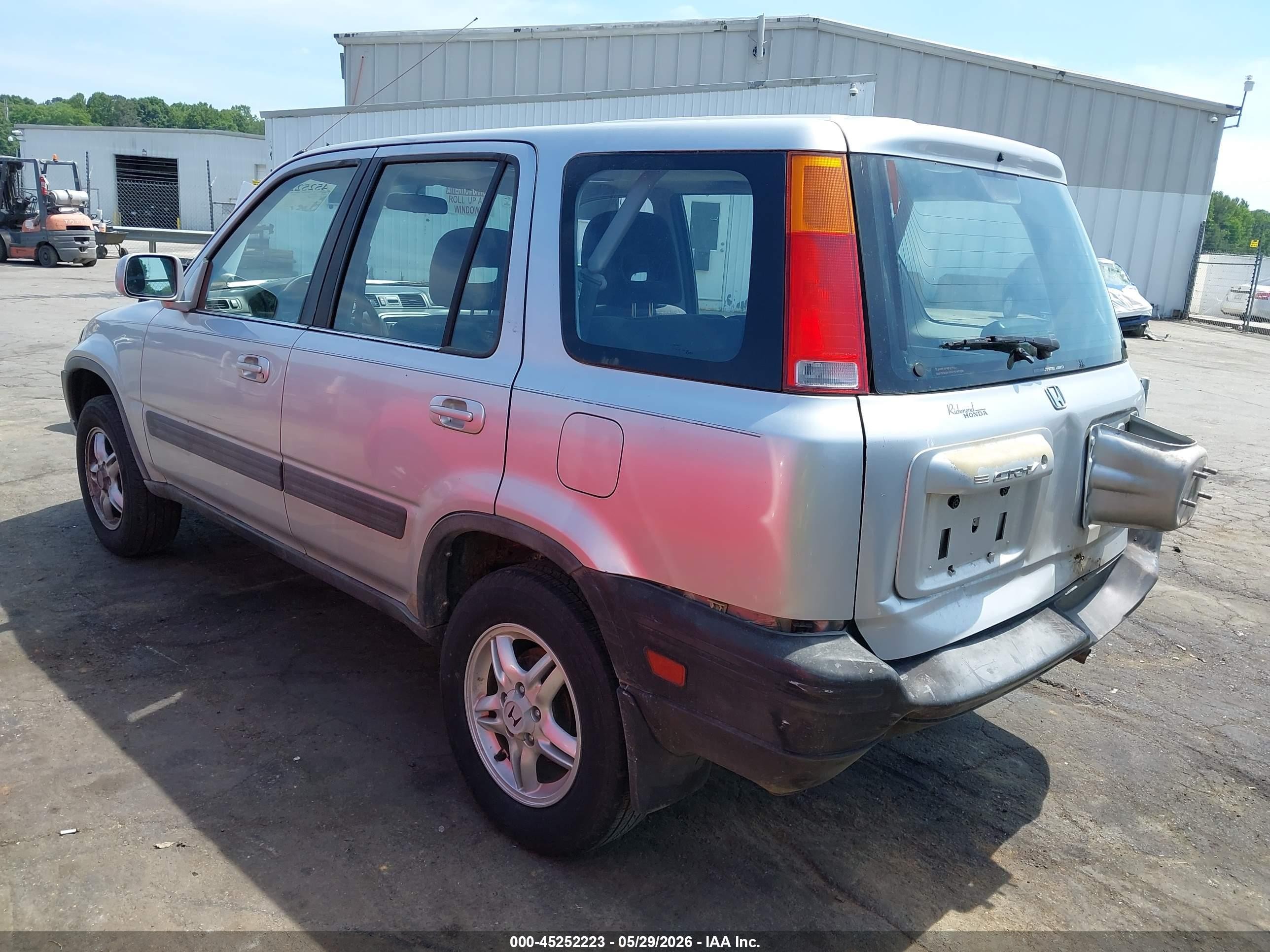 1999 Honda Cr-v Ex Silver vin: JHLRD1865XC025482