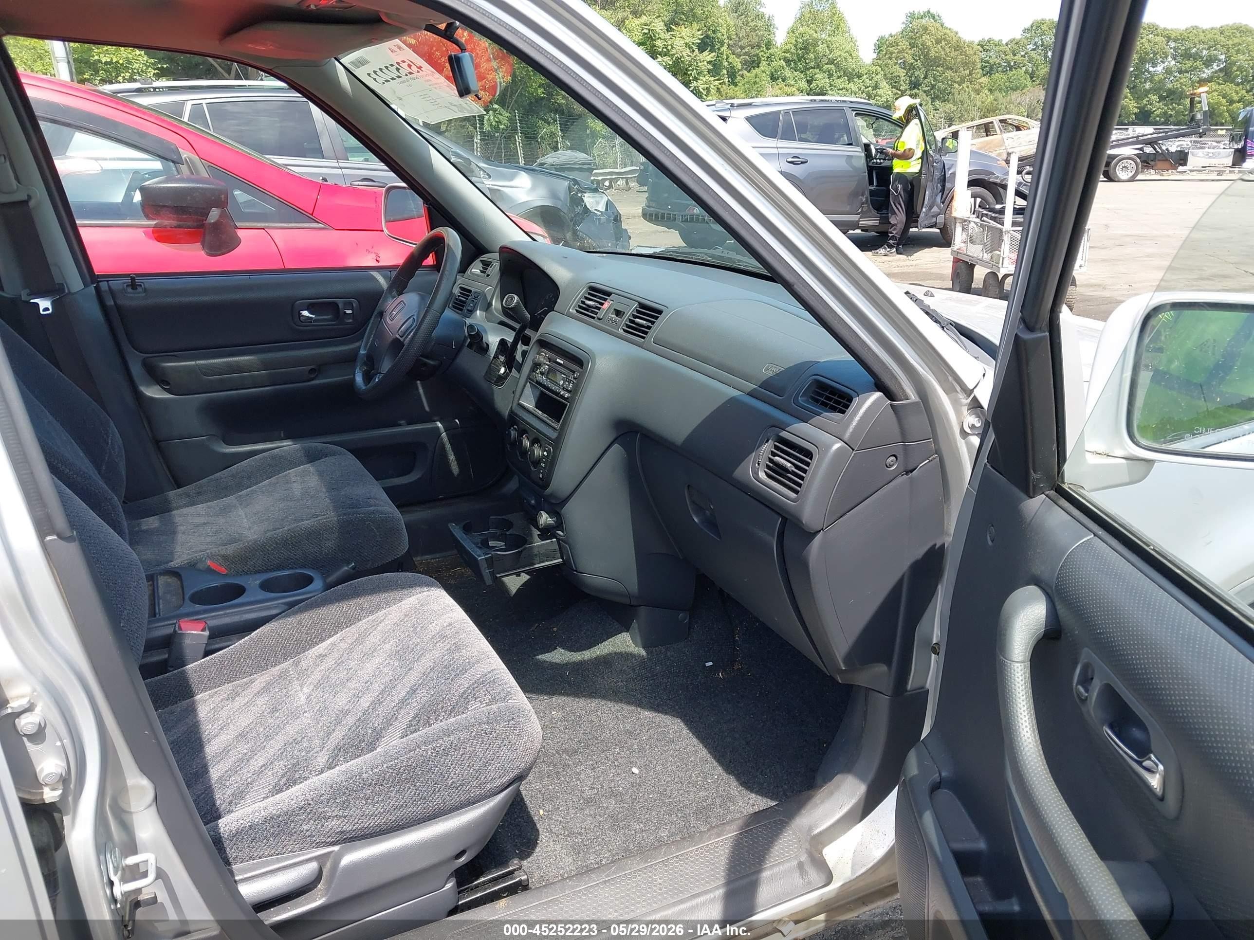 1999 Honda Cr-v Ex Silver vin: JHLRD1865XC025482