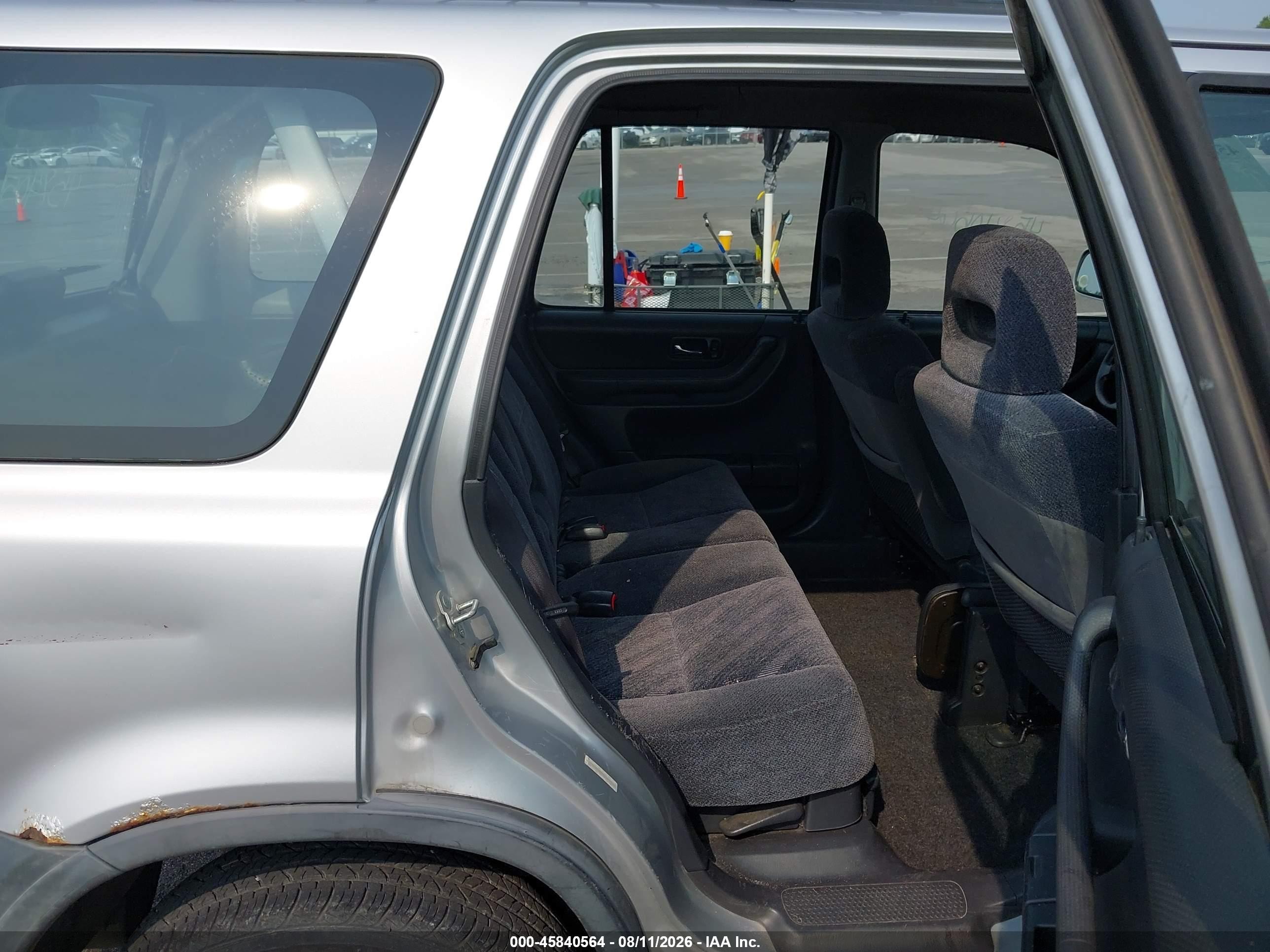 1999 Honda Cr-v Ex Silver vin: JHLRD1865XC077436