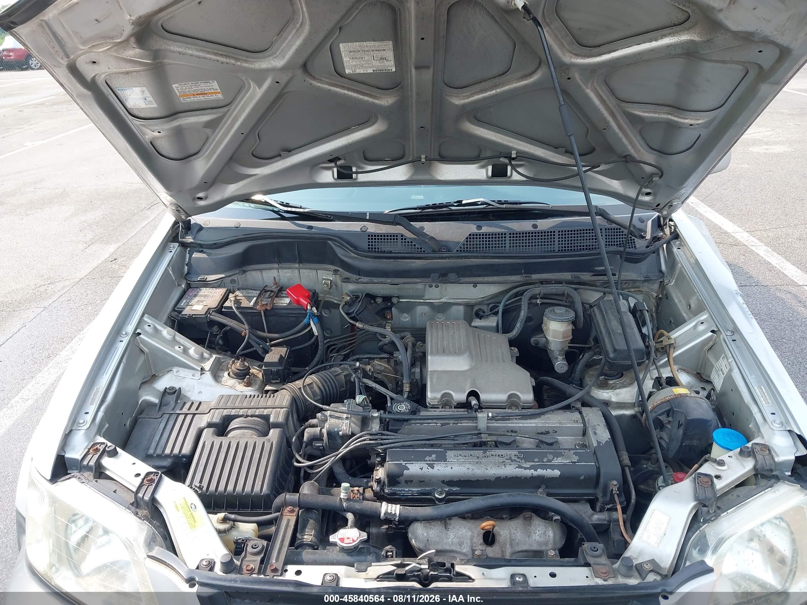 1999 Honda Cr-v Ex Silver vin: JHLRD1865XC077436