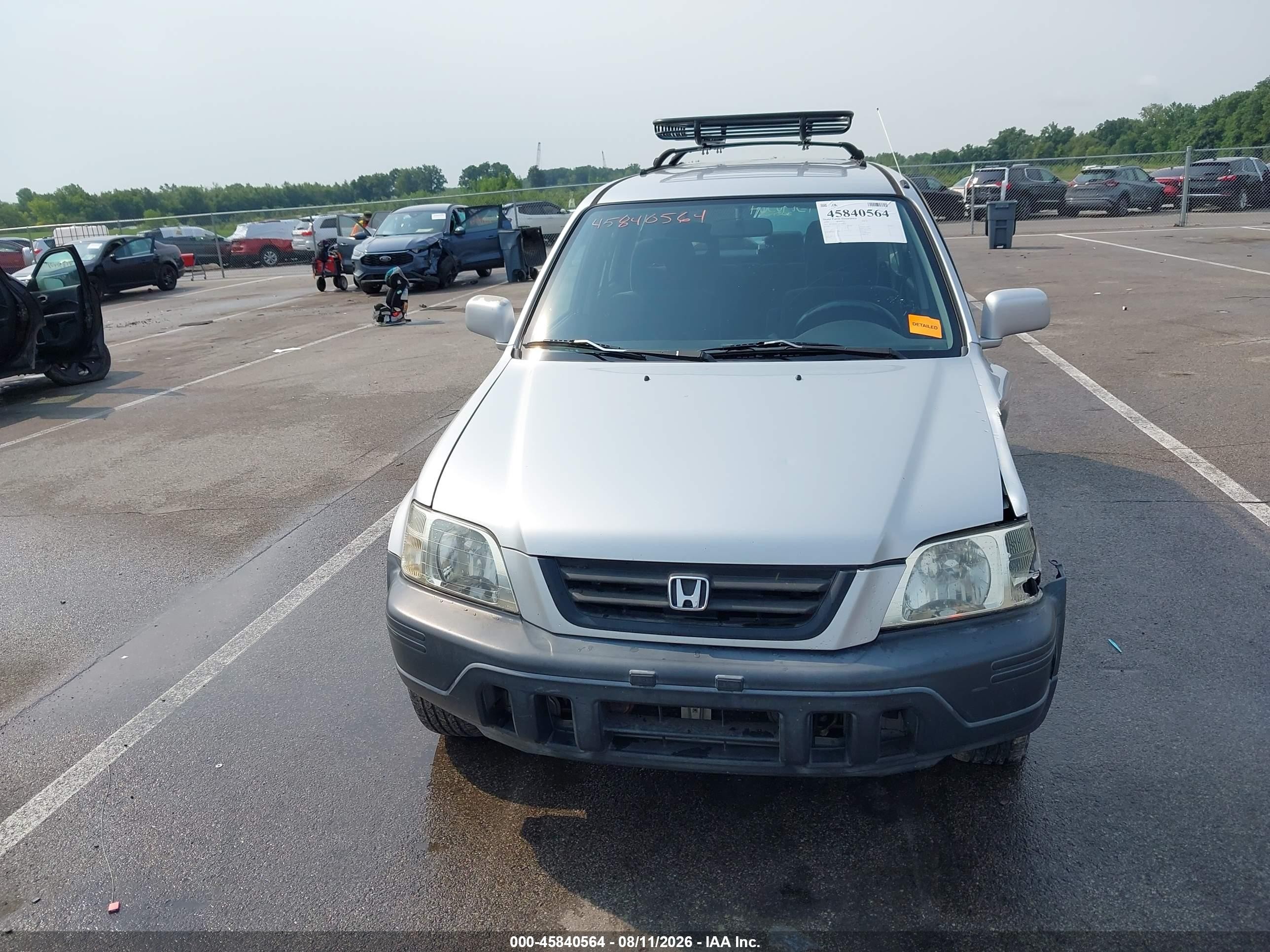 1999 Honda Cr-v Ex Silver vin: JHLRD1865XC077436