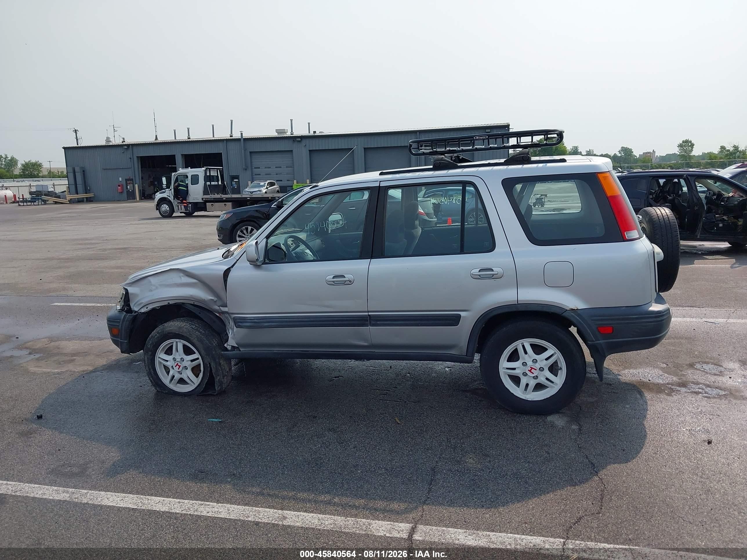 1999 Honda Cr-v Ex Silver vin: JHLRD1865XC077436