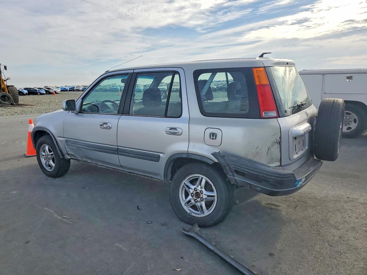 2000 Honda Cr-v Ex Silver vin: JHLRD1865YC002785