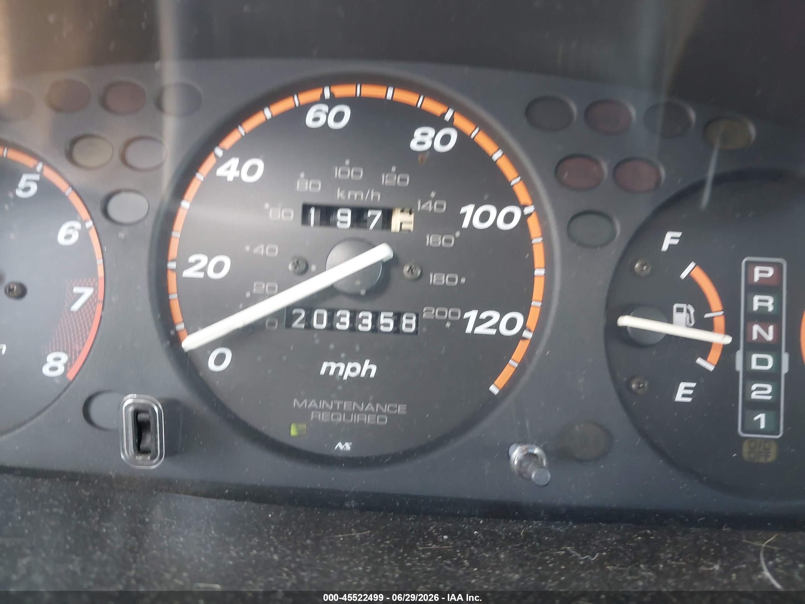 2001 Honda Cr-v Ex Blue vin: JHLRD18661C000985