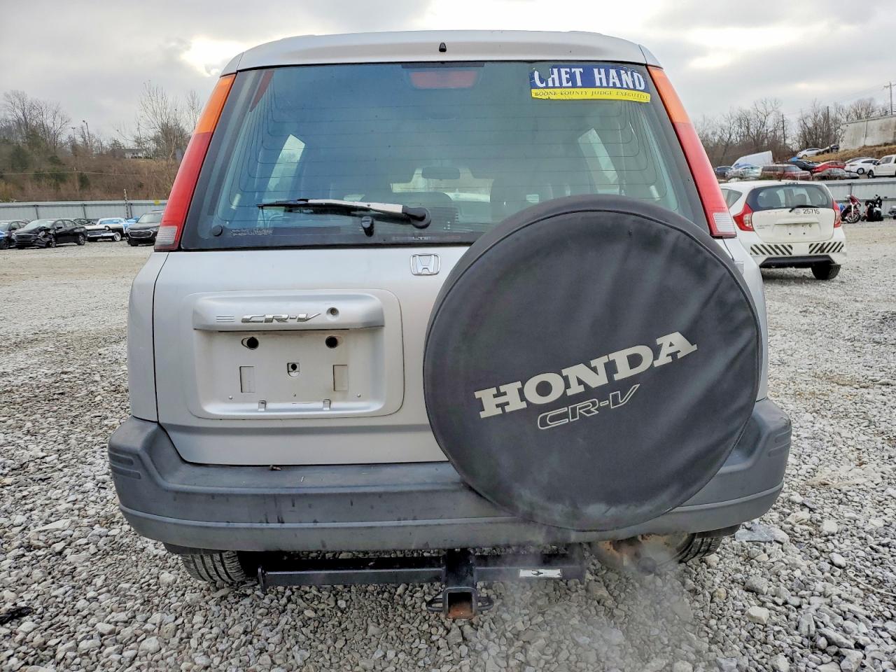 1998 Honda Cr-v Ex Silver vin: JHLRD1866WC067836