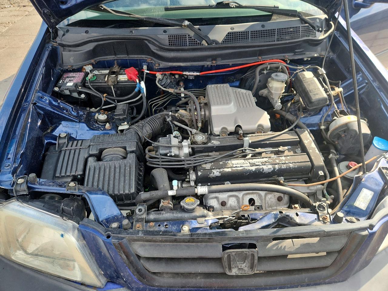 1999 Honda Cr-v Ex Blue vin: JHLRD1866XC060077
