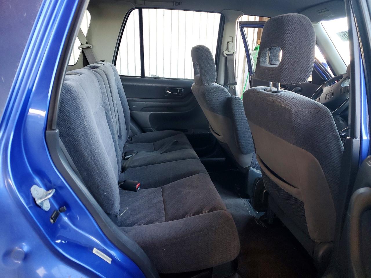 2000 Honda Cr-v Ex Blue vin: JHLRD1866YC017263