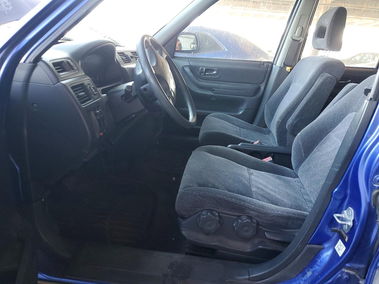 2000 Honda Cr-v Ex Blue vin: JHLRD1866YC017263