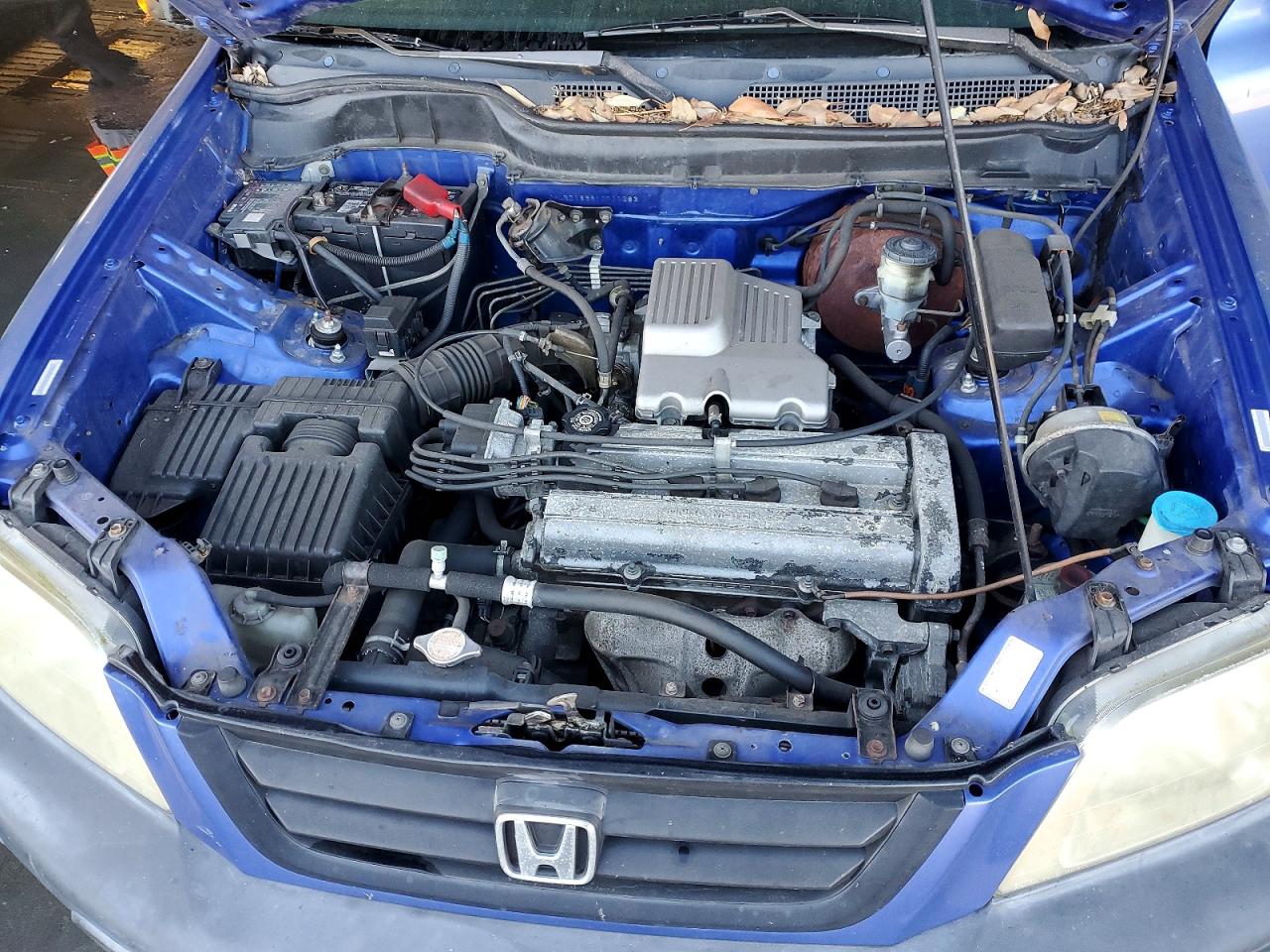 2000 Honda Cr-v Ex Blue vin: JHLRD1866YC017263