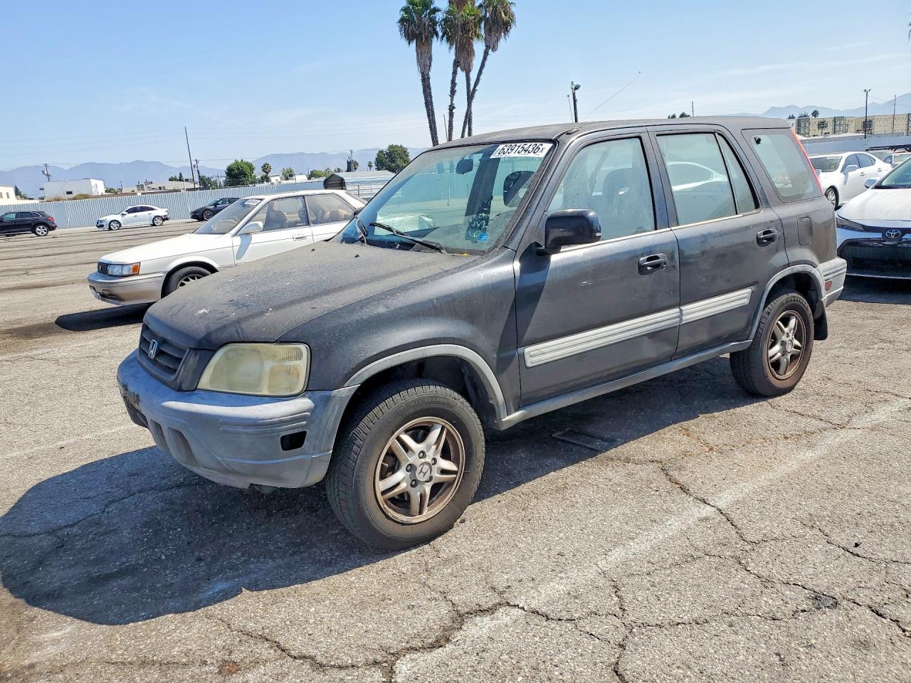 2000 Honda Cr-v Ex Black vin: JHLRD1866YC063420