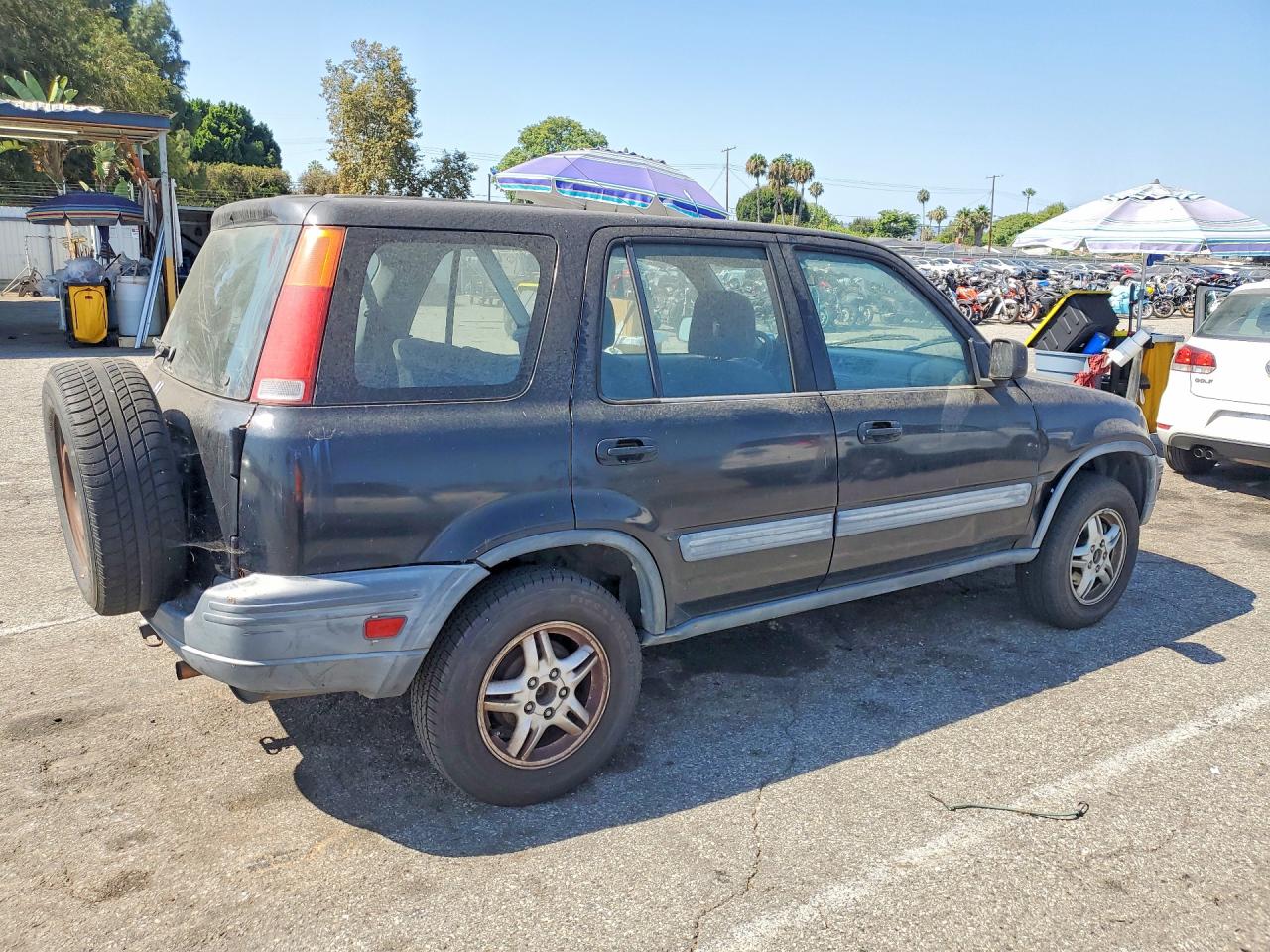2000 Honda Cr-v Ex Black vin: JHLRD1866YC063420