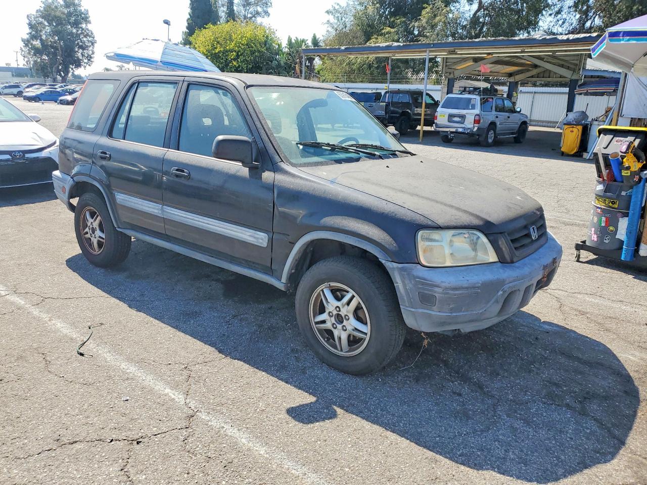 2000 Honda Cr-v Ex Black vin: JHLRD1866YC063420