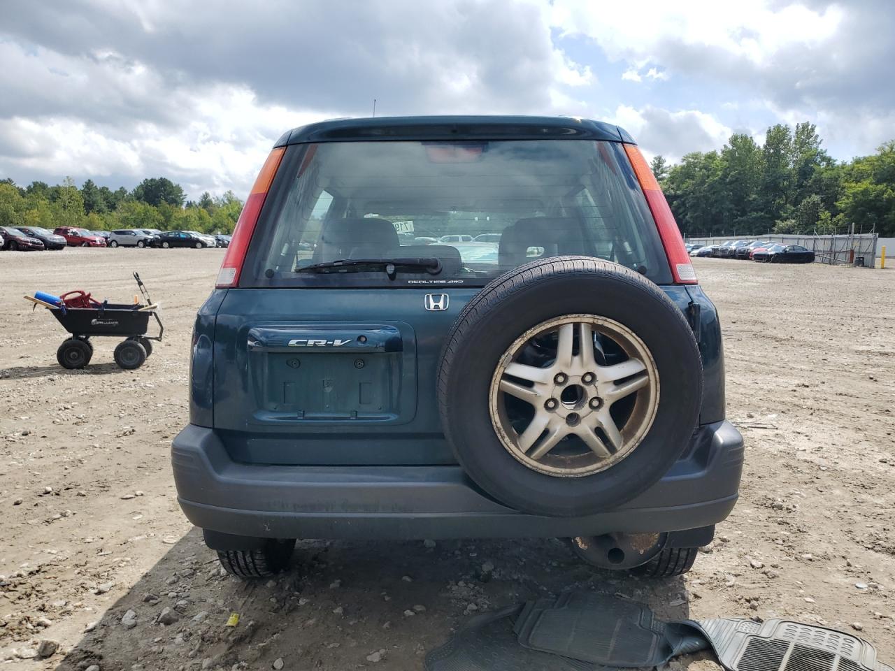 1998 Honda Cr-v Ex Green vin: JHLRD1867WC087481