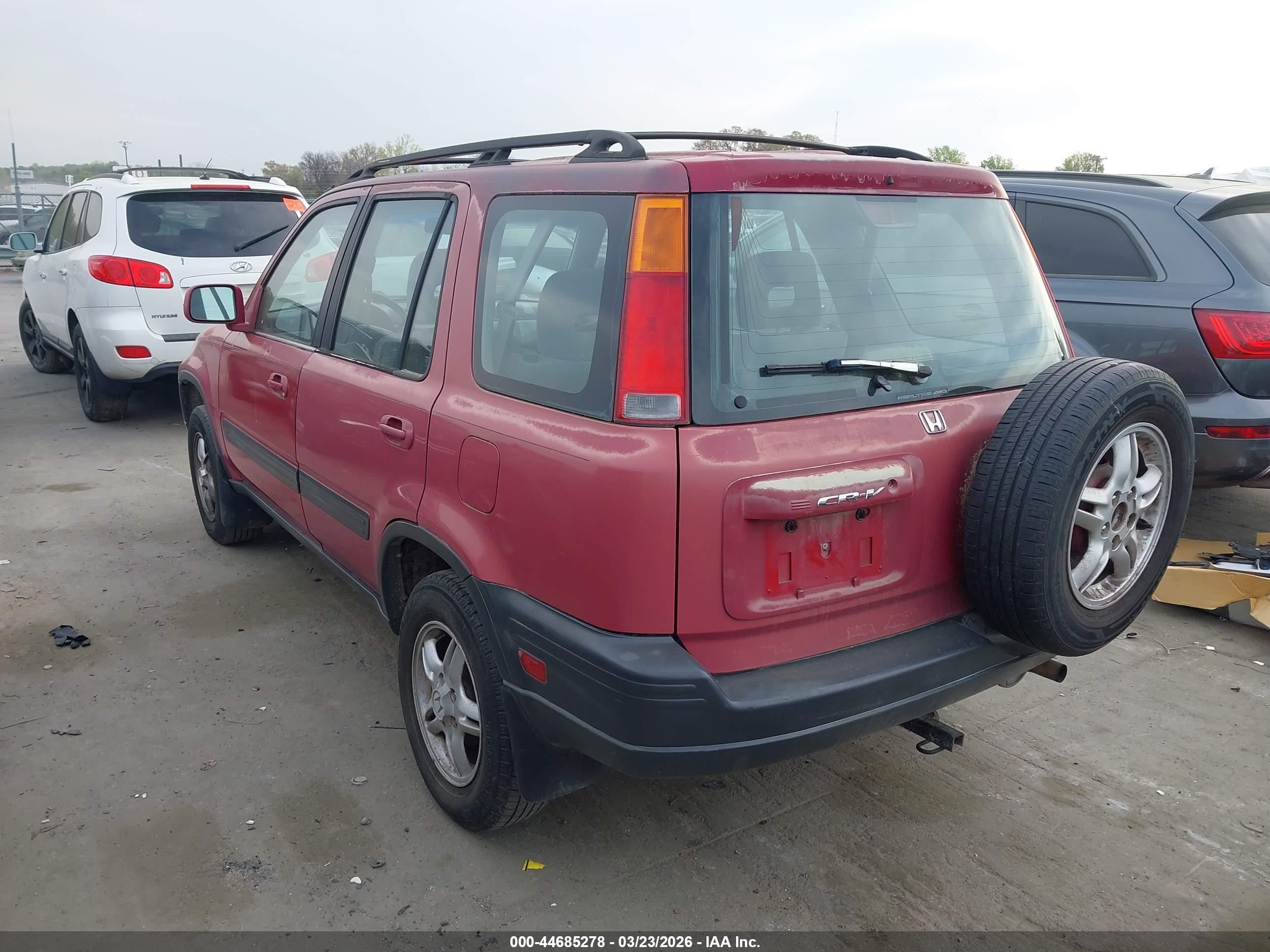 1998 Honda Cr-v Ex Red vin: JHLRD1867WC100164