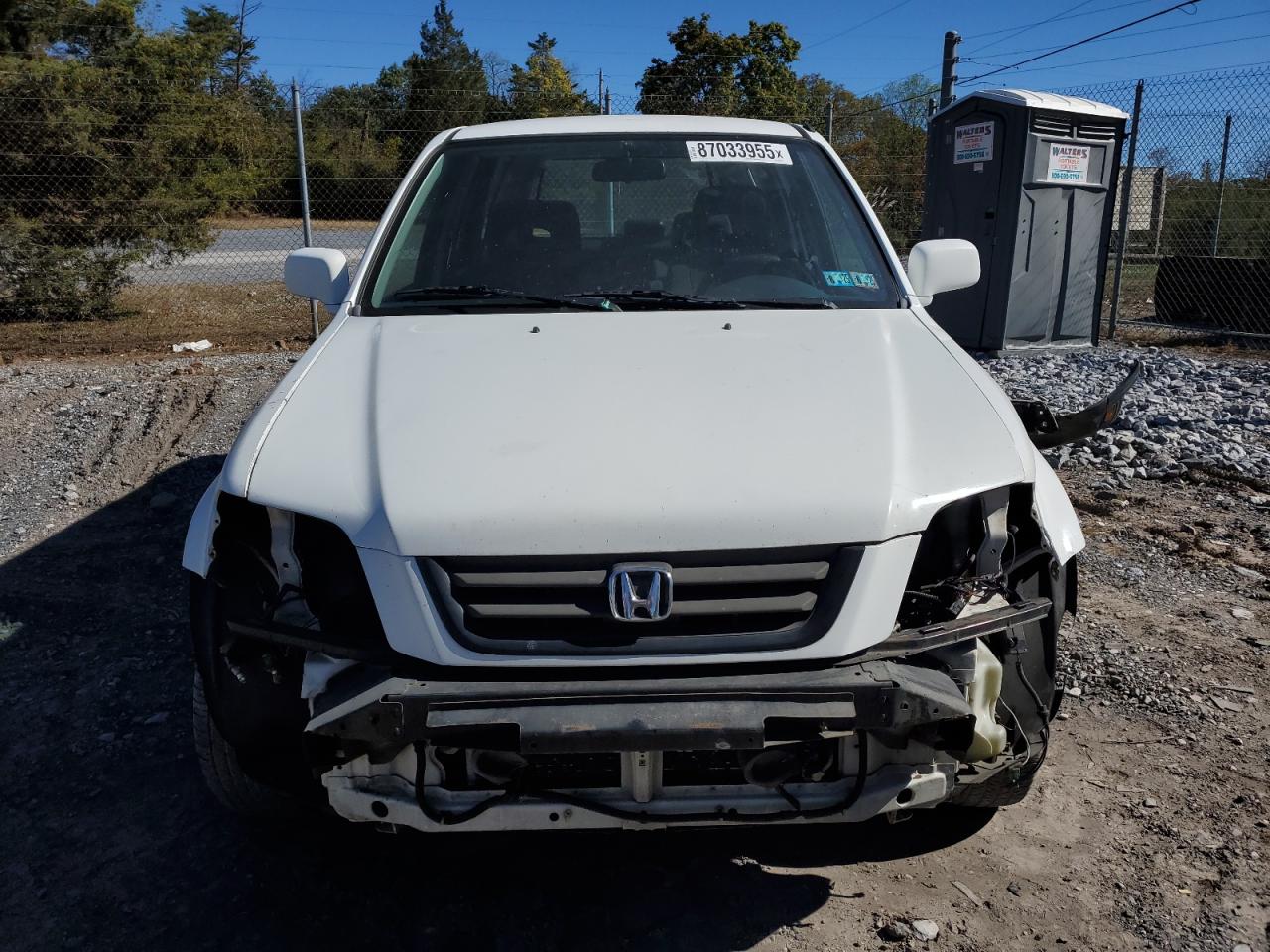 1999 Honda Cr-v Ex Белый vin: JHLRD1867XC038721