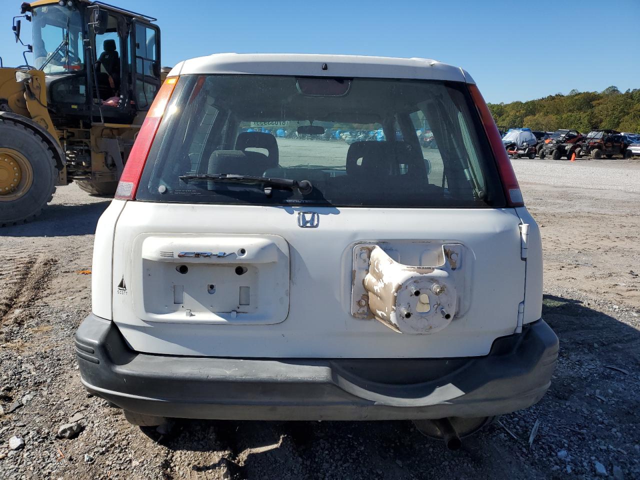1999 Honda Cr-v Ex Белый vin: JHLRD1867XC038721