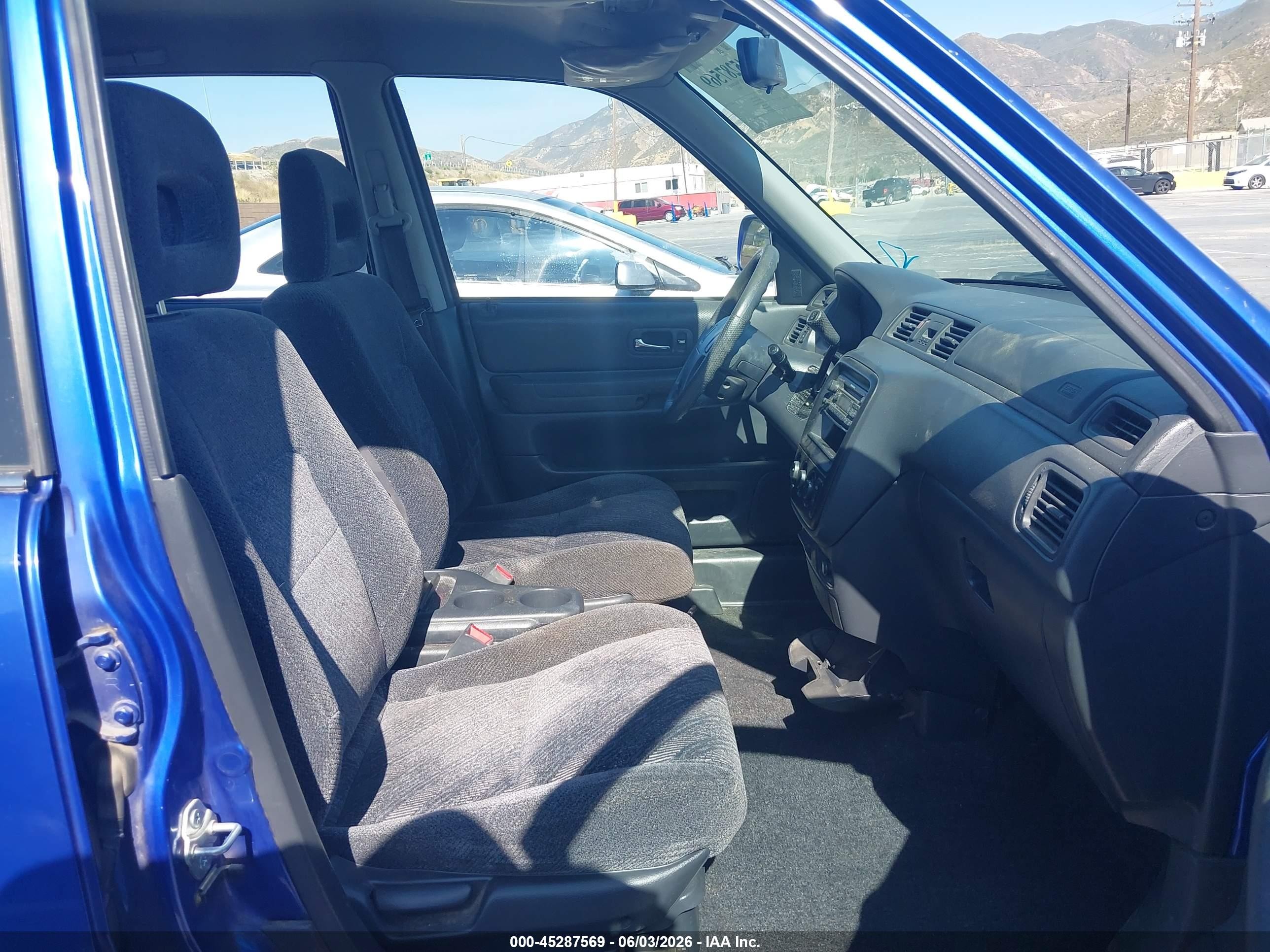 2000 Honda Cr-v Ex Синий vin: JHLRD1867YC017790