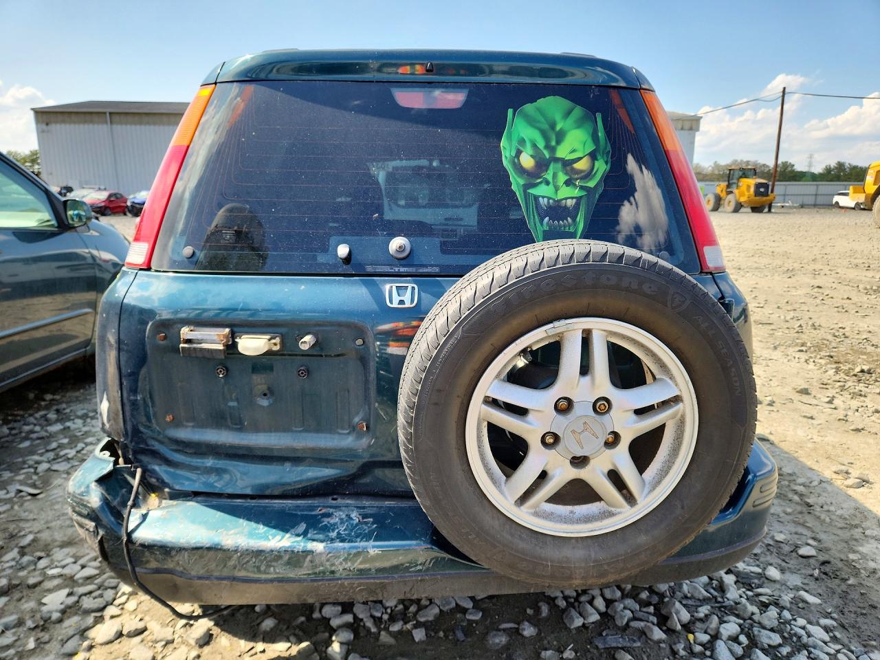 1998 Honda Cr-v Ex Green vin: JHLRD1868WC031856