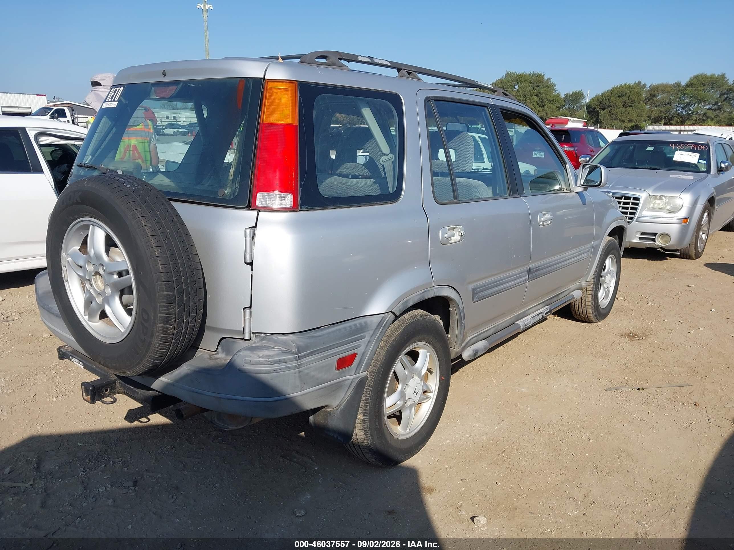 1998 Honda Cr-v Ex Silver vin: JHLRD1868WC103123