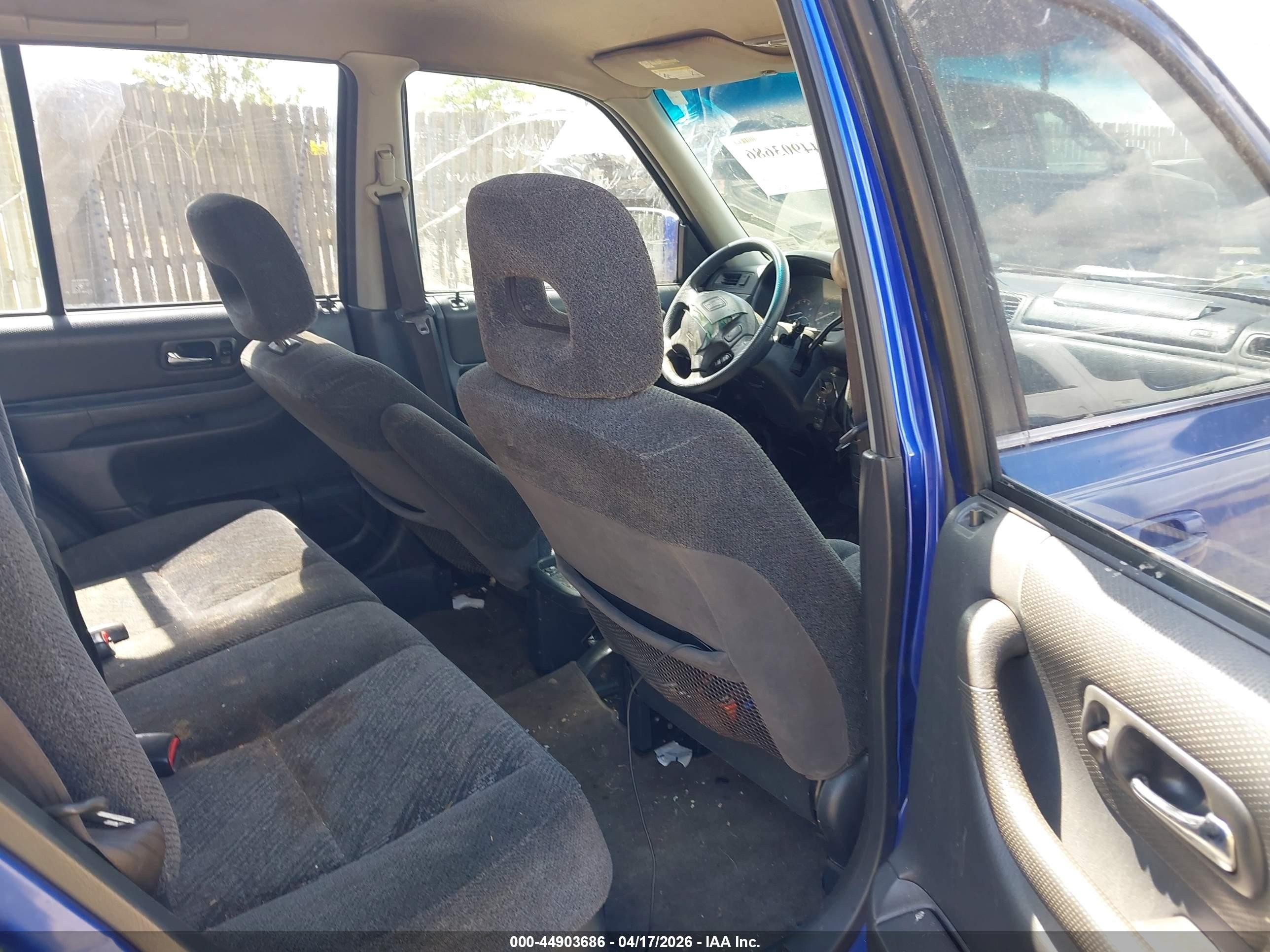 2001 Honda Cr-v Ex Синий vin: JHLRD18691C052675