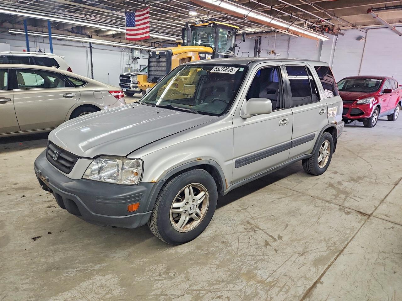 1998 Honda Cr-v Ex Silver vin: JHLRD1869WC035561