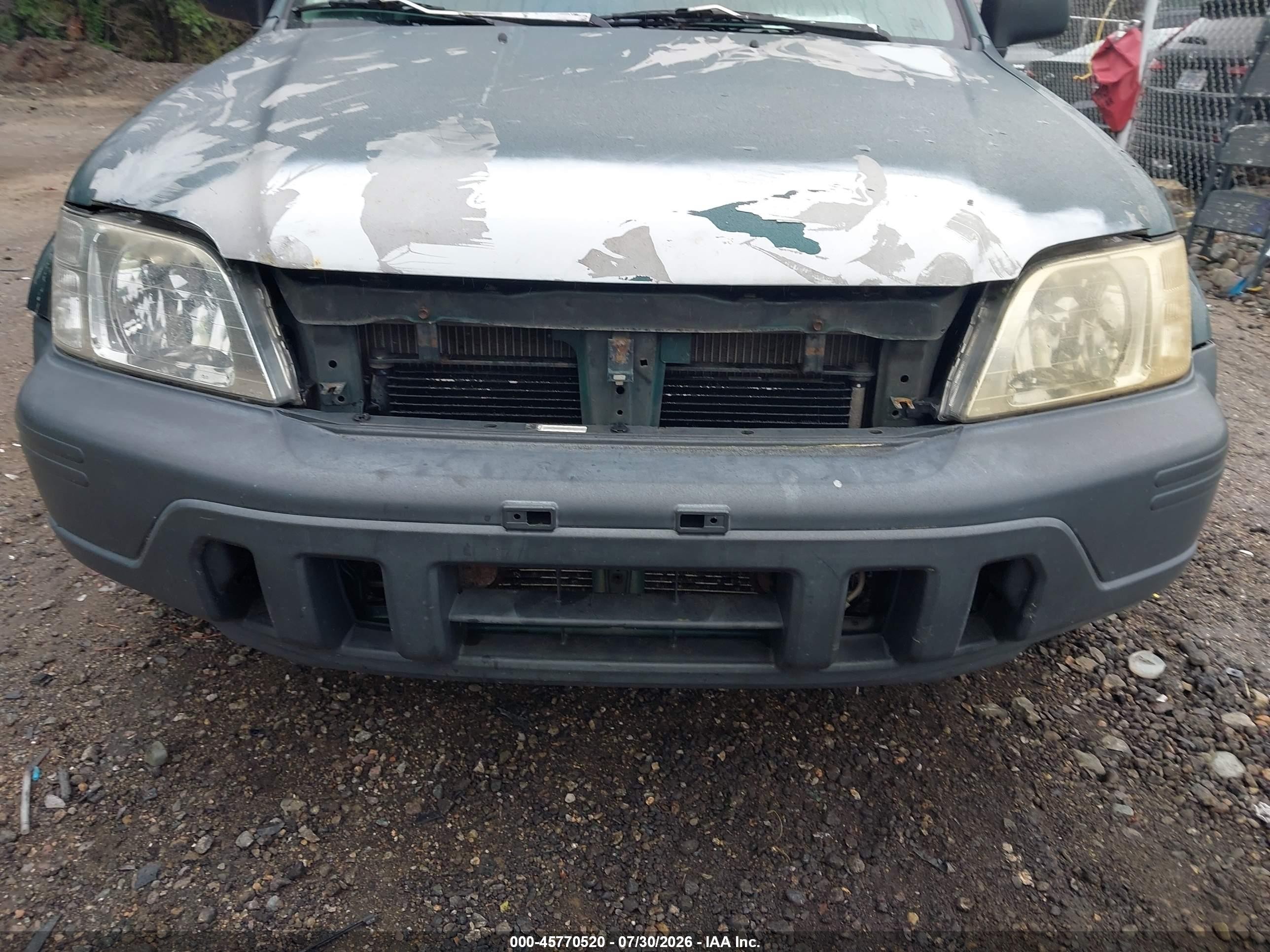 1999 Honda Cr-v Ex Green vin: JHLRD1869XC050109