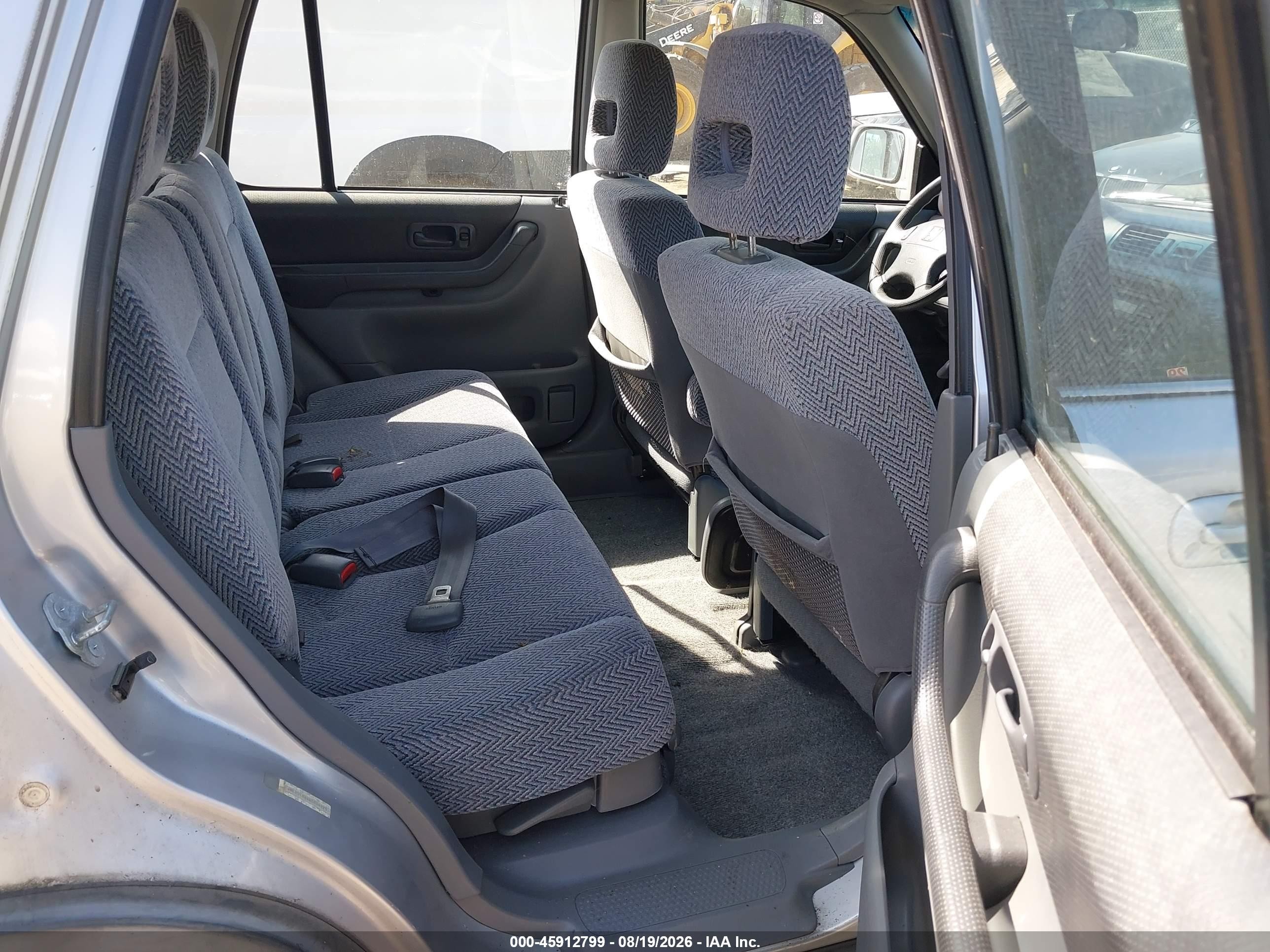 1998 Honda Cr-v Ex Silver vin: JHLRD186XWC034225