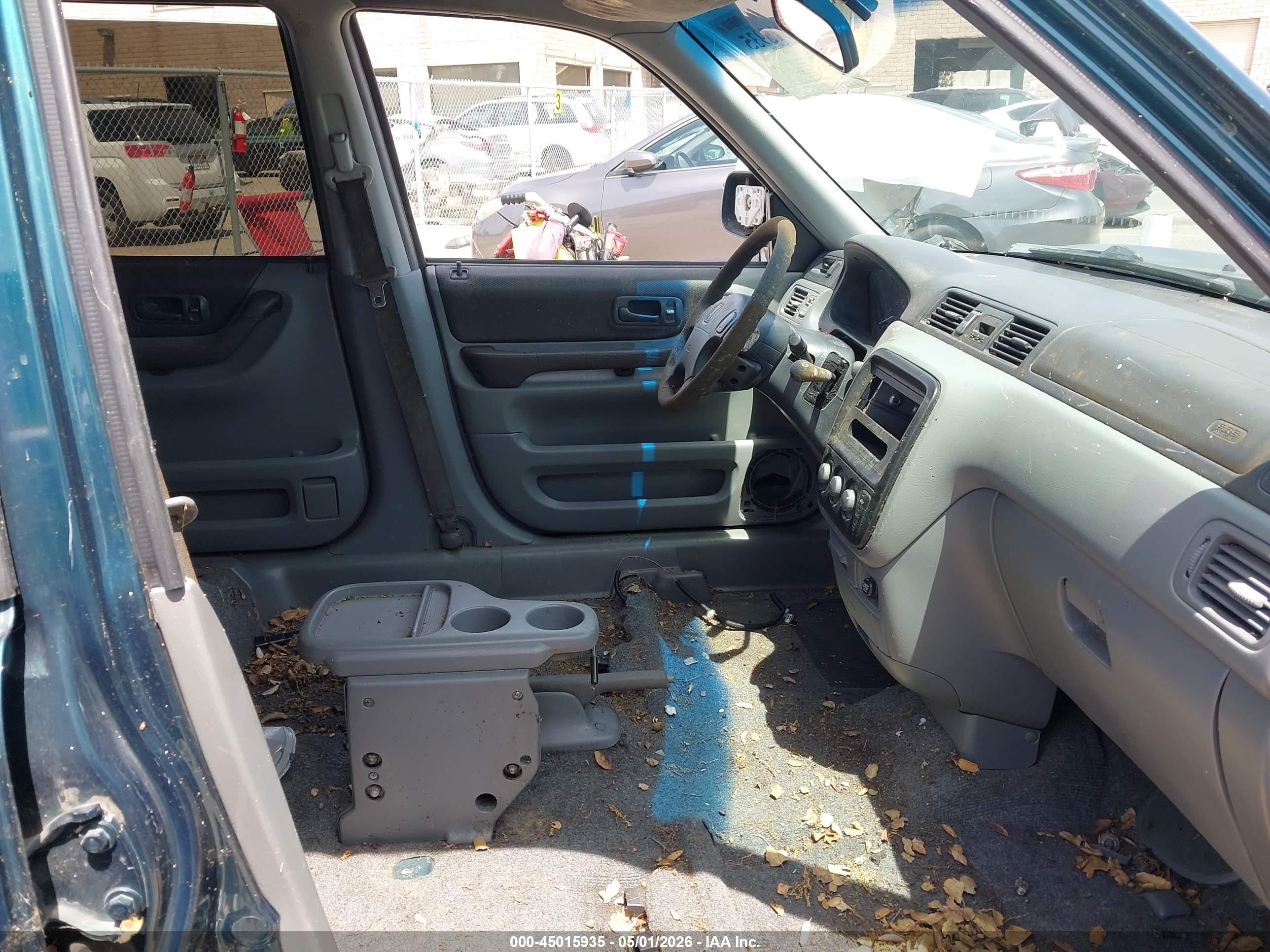 1998 Honda Cr-v Ex Green vin: JHLRD186XWC070528