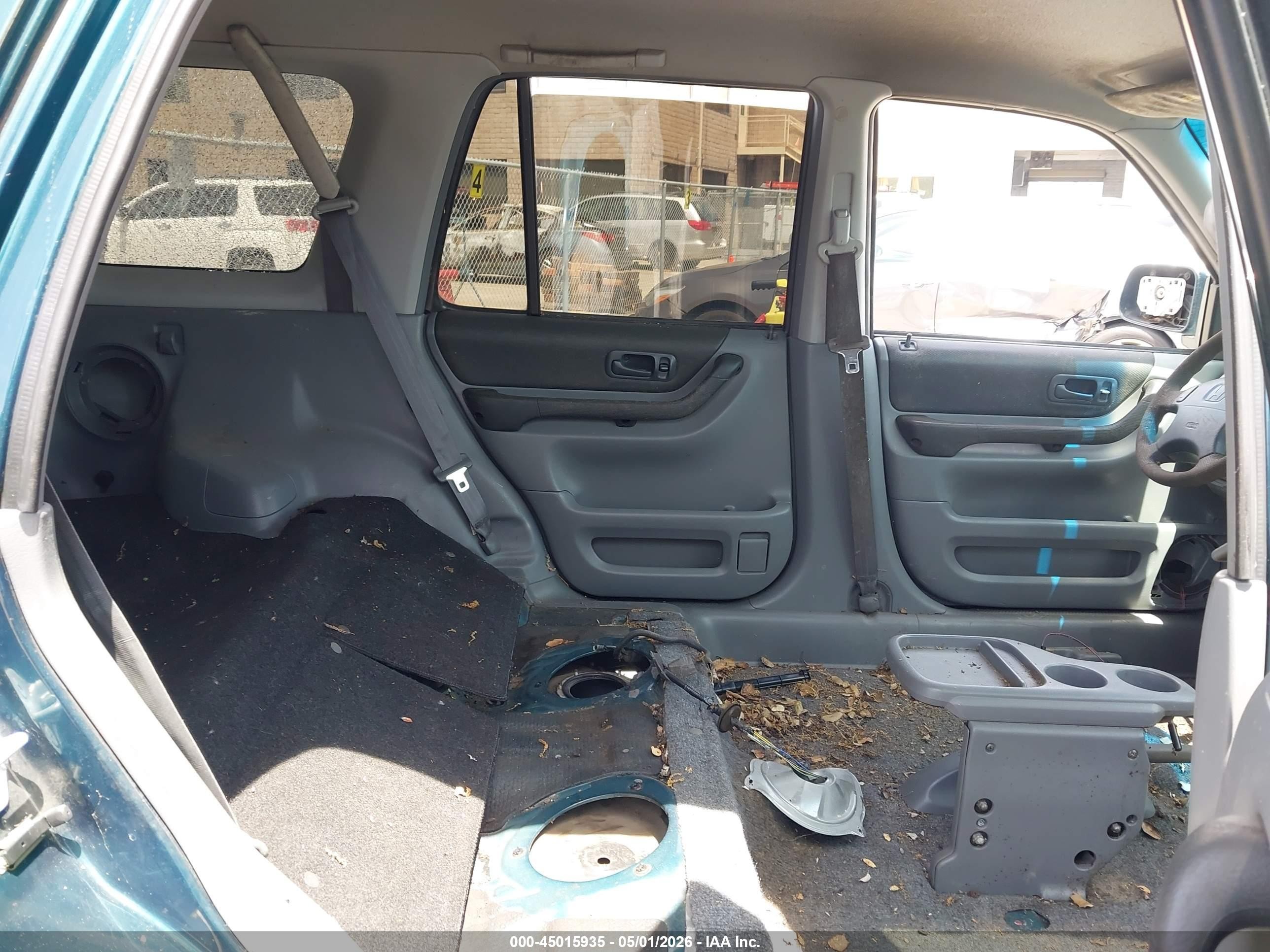 1998 Honda Cr-v Ex Green vin: JHLRD186XWC070528