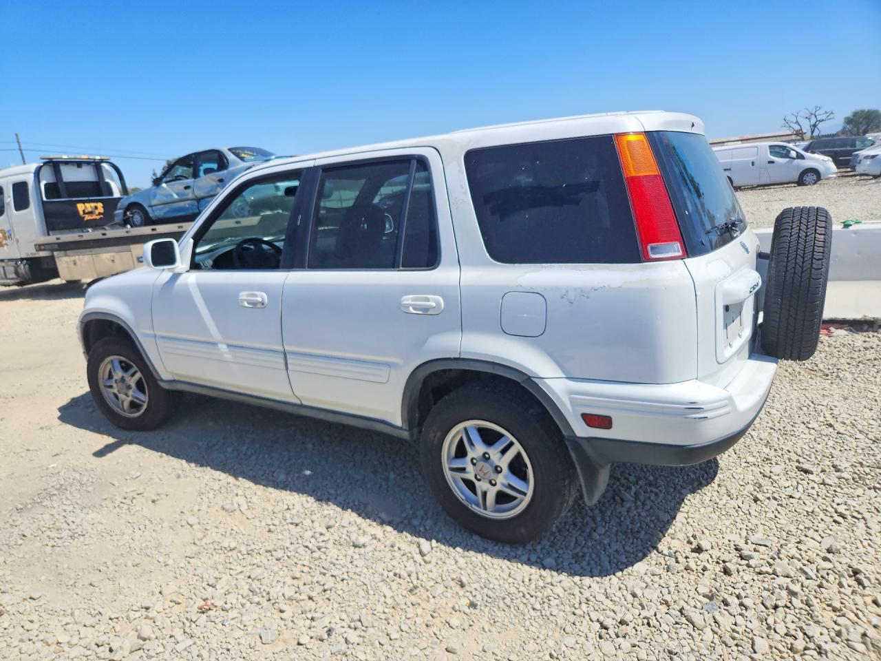 2000 Honda Cr-v Se White vin: JHLRD1871YC032245